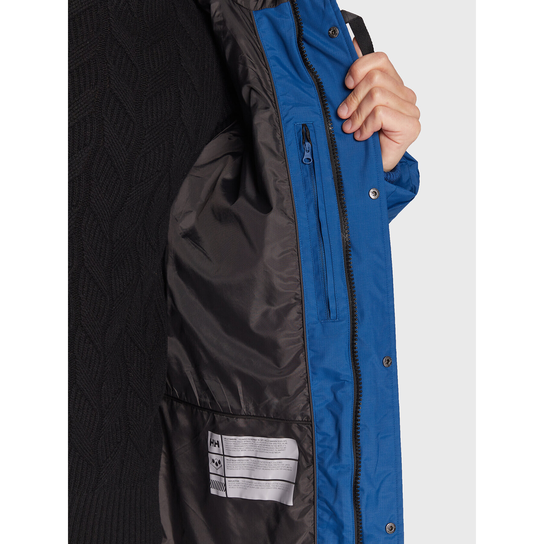 Helly Hansen Geacă din puf Tromsoe 53074 Bleumarin Regular Fit - Pled.ro