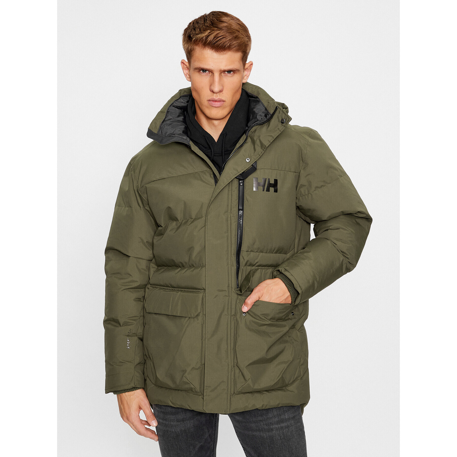 Helly Hansen Geacă din puf Tromsoe 53074 Verde Regular Fit - Pled.ro