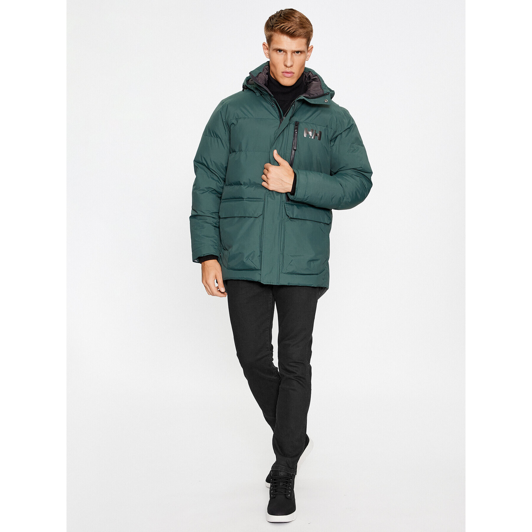 Helly Hansen Geacă din puf Tromsoe 53074 Verde Regular Fit - Pled.ro