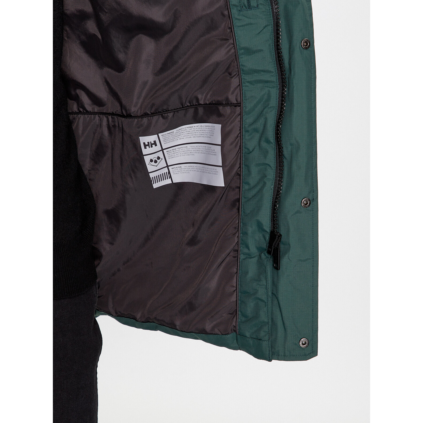 Helly Hansen Geacă din puf Tromsoe 53074 Verde Regular Fit - Pled.ro