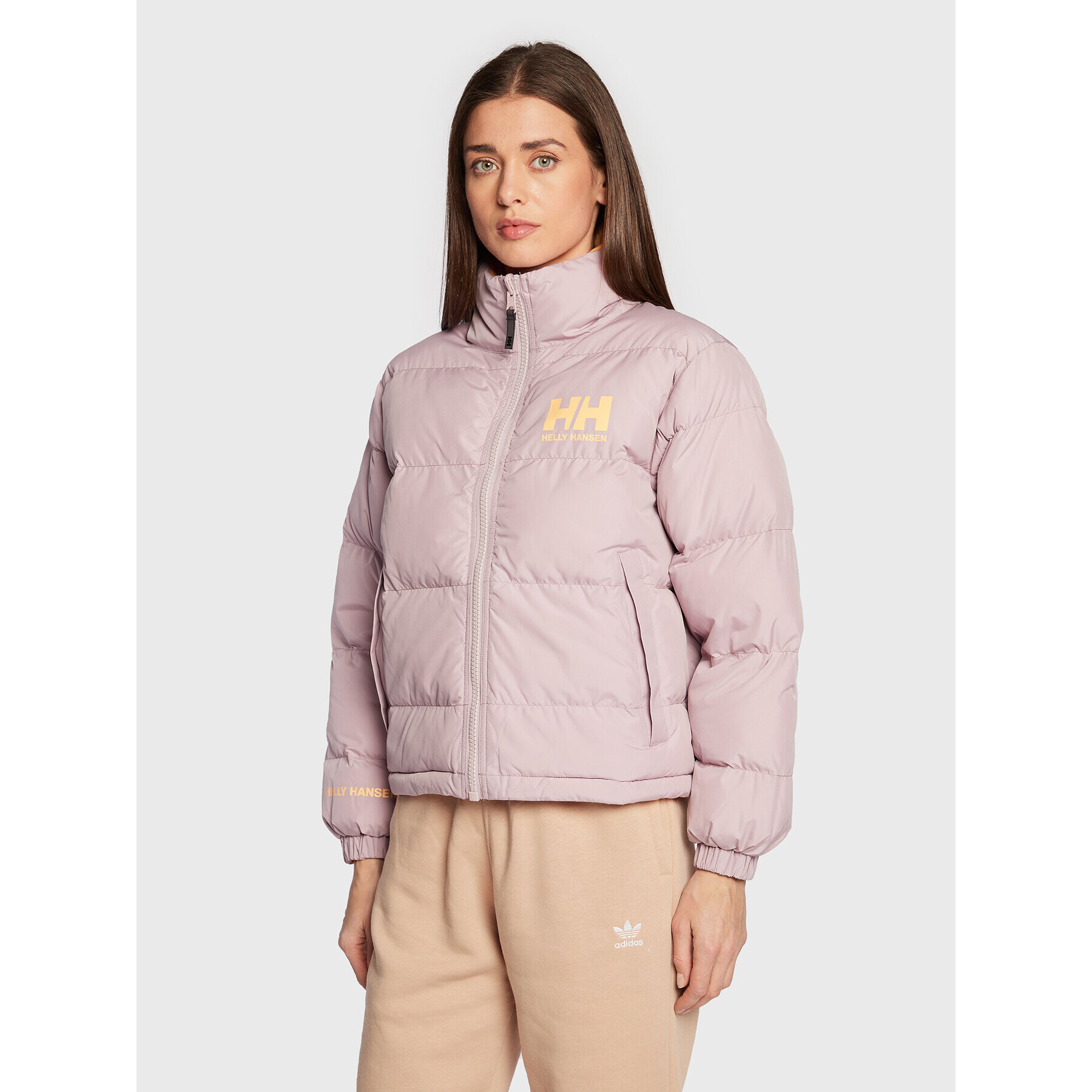 Helly Hansen Geacă din puf Urban 29664 Violet Relaxed Fit - Pled.ro