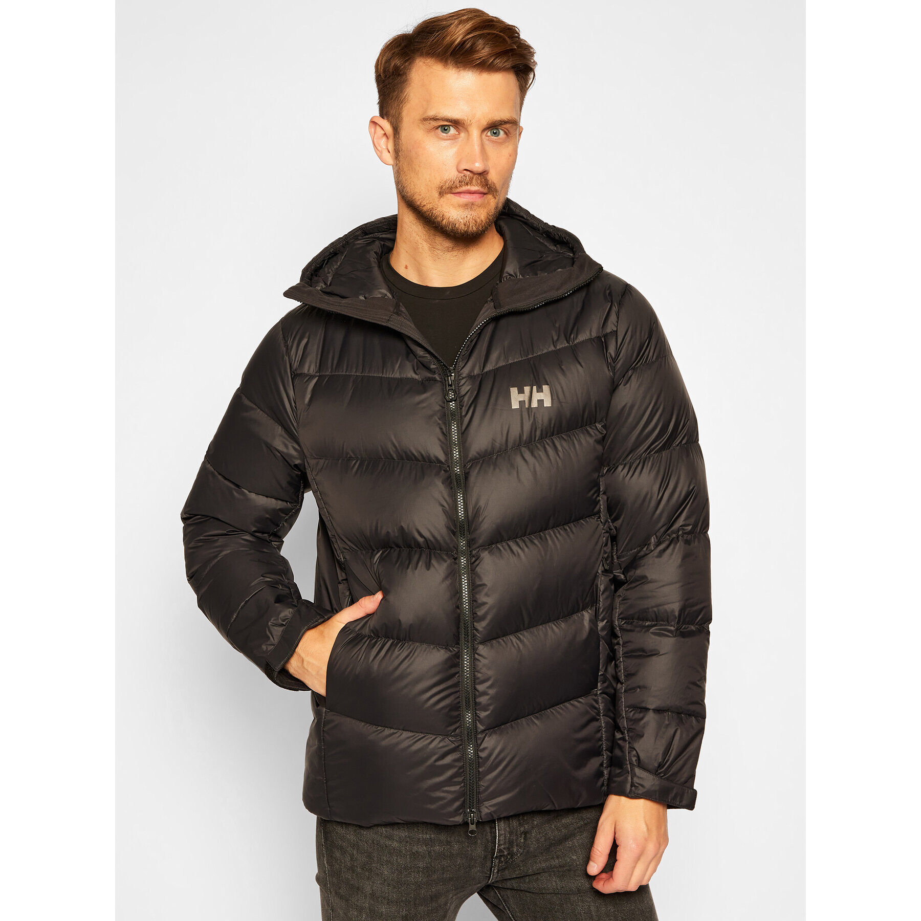 Helly Hansen Geacă din puf Verglas Icefall 63002 Negru Regular Fit - Pled.ro