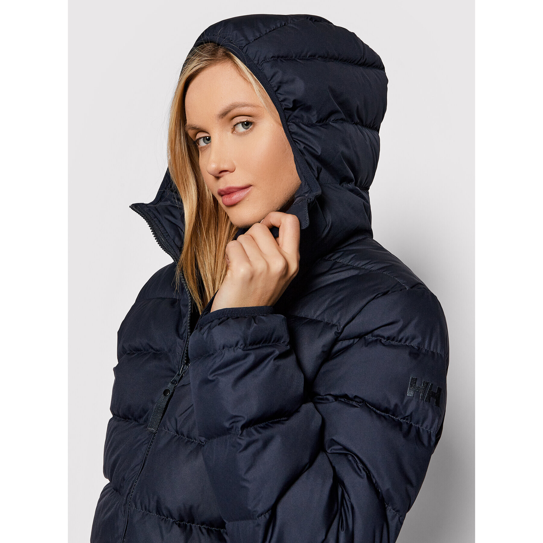 Helly Hansen Geacă din puf Veste Duvet Svalbard 53502 Bleumarin Regular Fit - Pled.ro