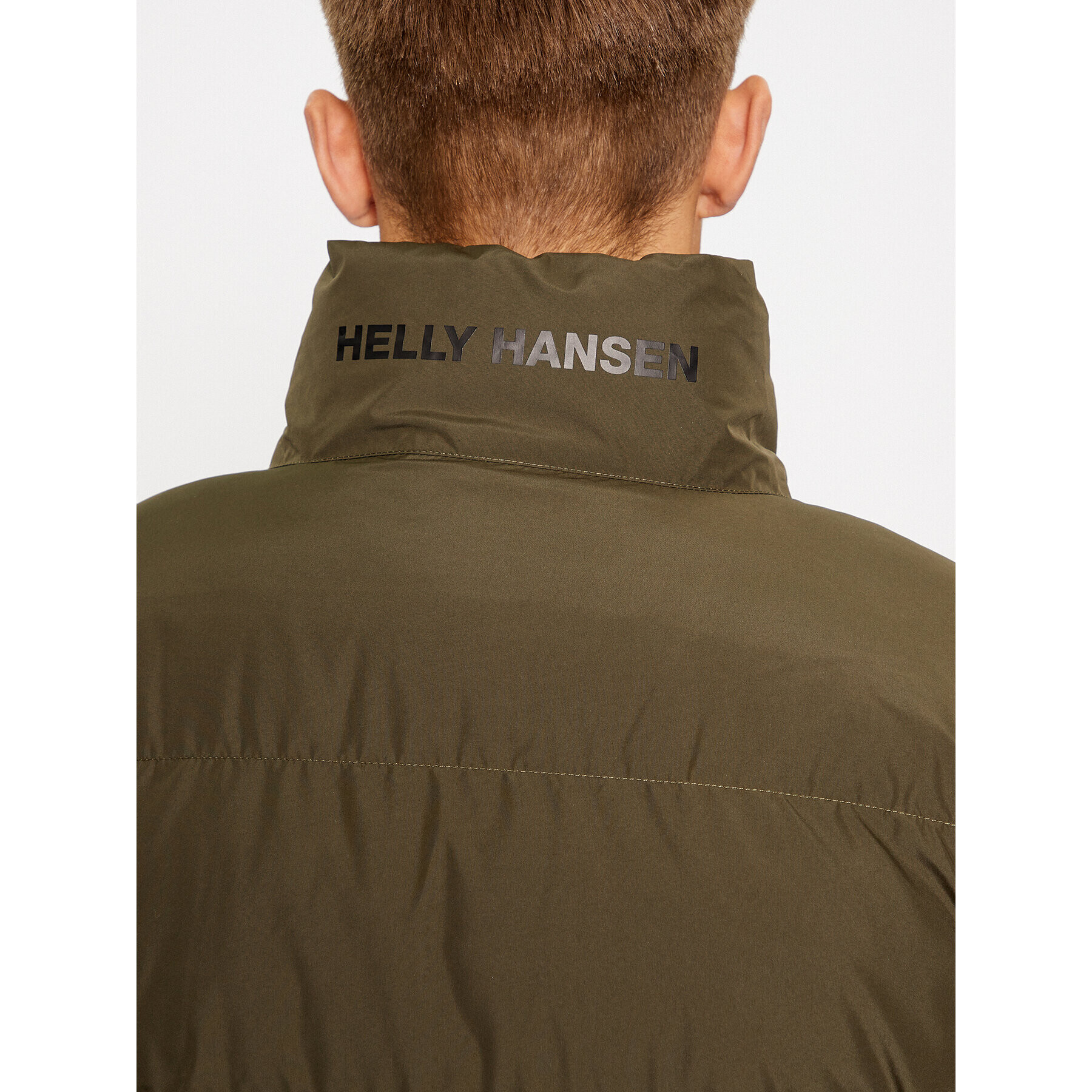 Helly Hansen Geacă din puf Yu 23 Reversible Puffer 54060 Kaki Regular Fit - Pled.ro