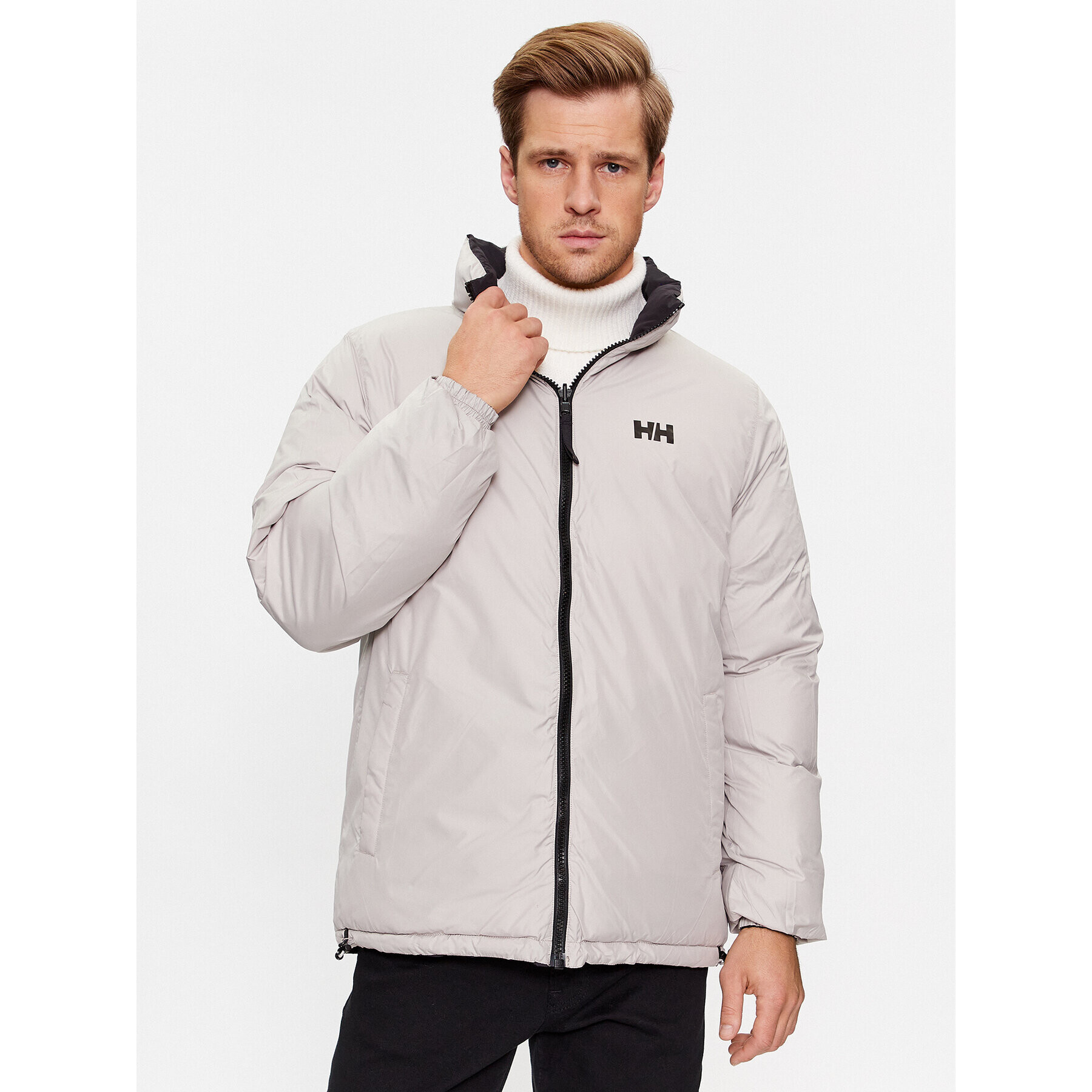 Helly Hansen Geacă din puf Yu 23 Reversible Puffer 54060 Negru Regular Fit - Pled.ro