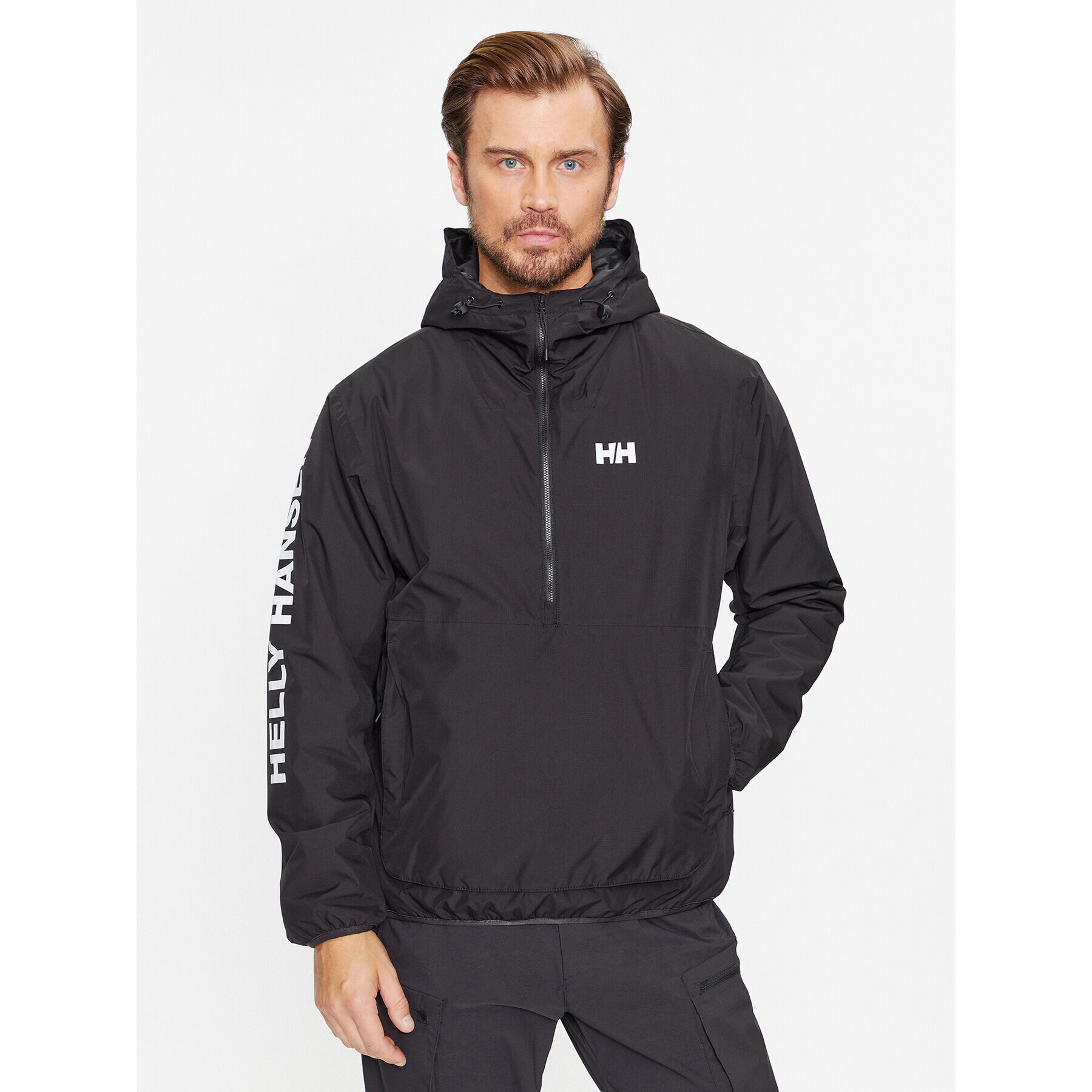 Helly Hansen Geacă fără fermoar Ervik Ins 53985 Negru Regular Fit - Pled.ro