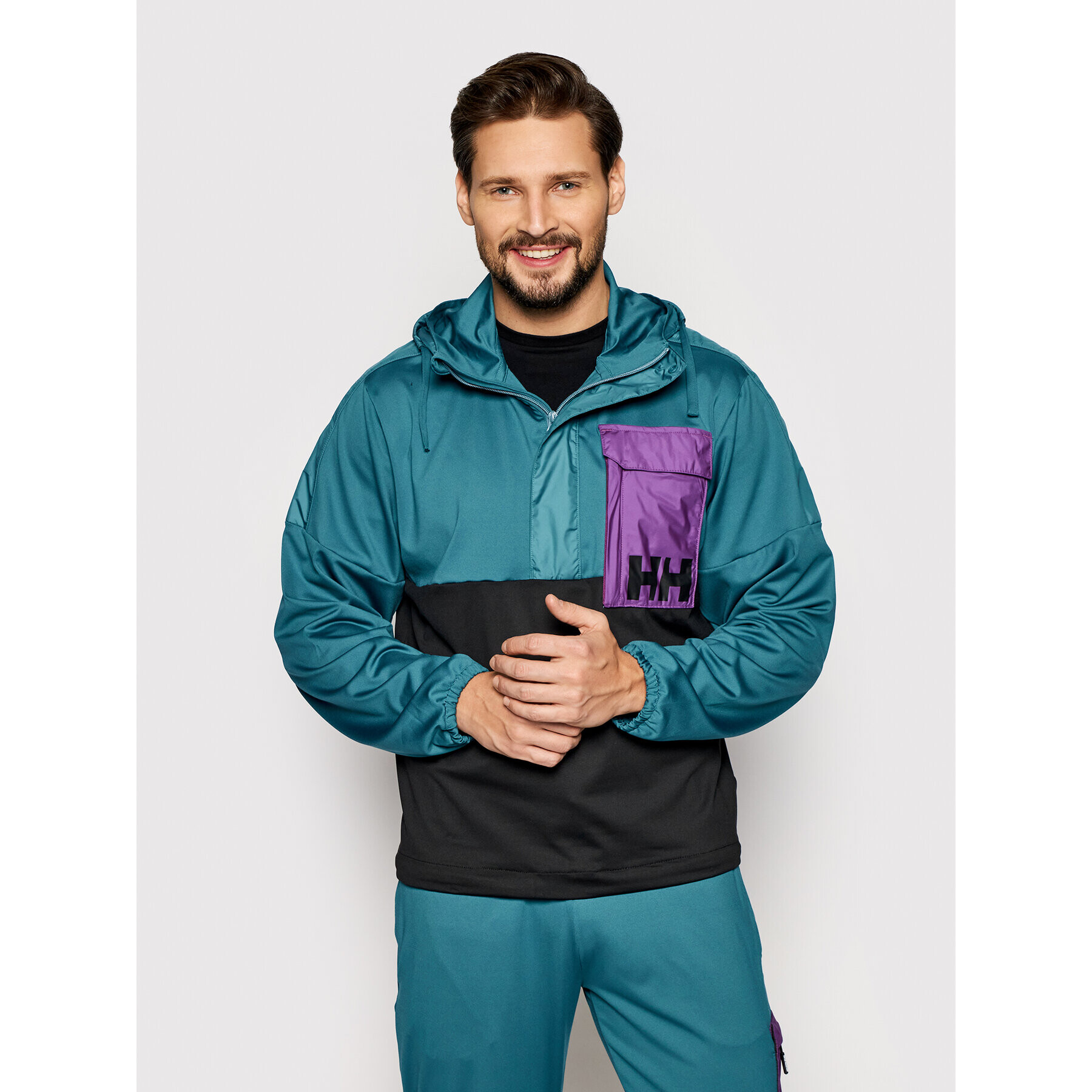 Helly Hansen Geacă fără fermoar P&C 53330 Albastru Regular Fit - Pled.ro