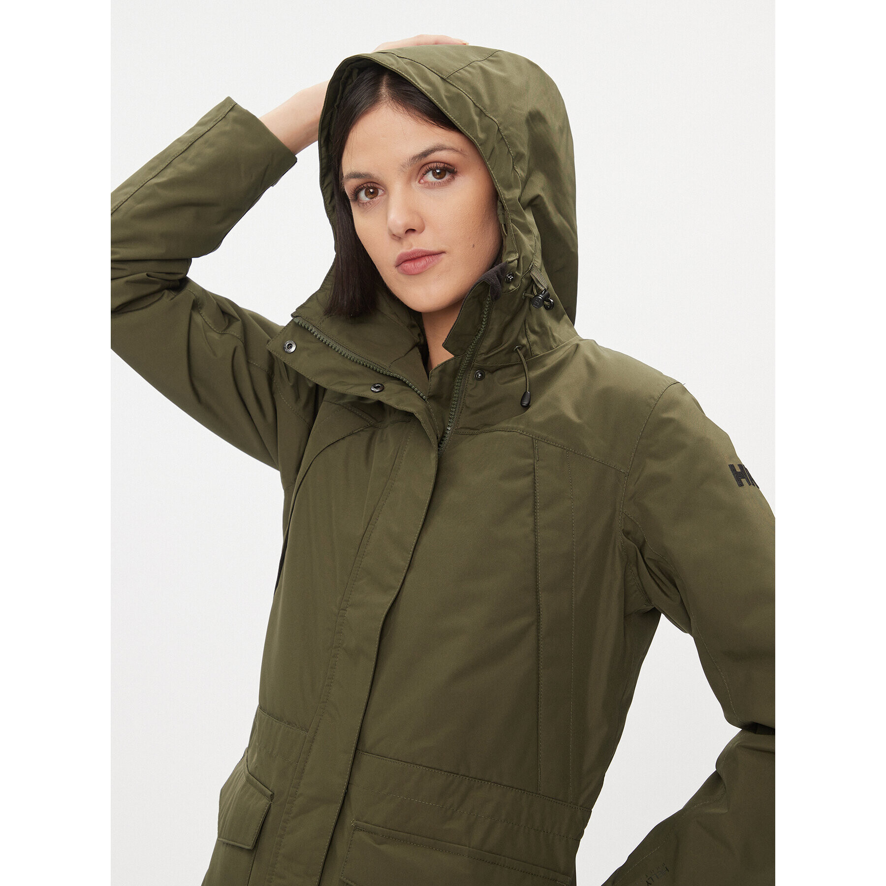 Helly Hansen Hanorac Frida 53686 Verde Regular Fit - Pled.ro