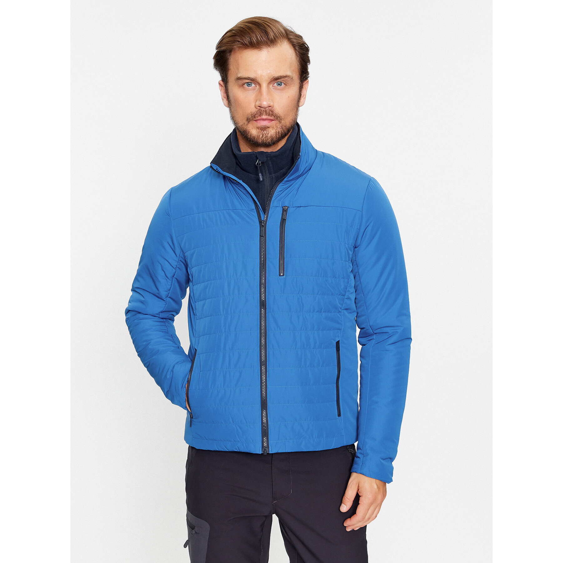 Helly Hansen Jachetă navigație Crew 30343 Albastru Regular Fit - Pled.ro