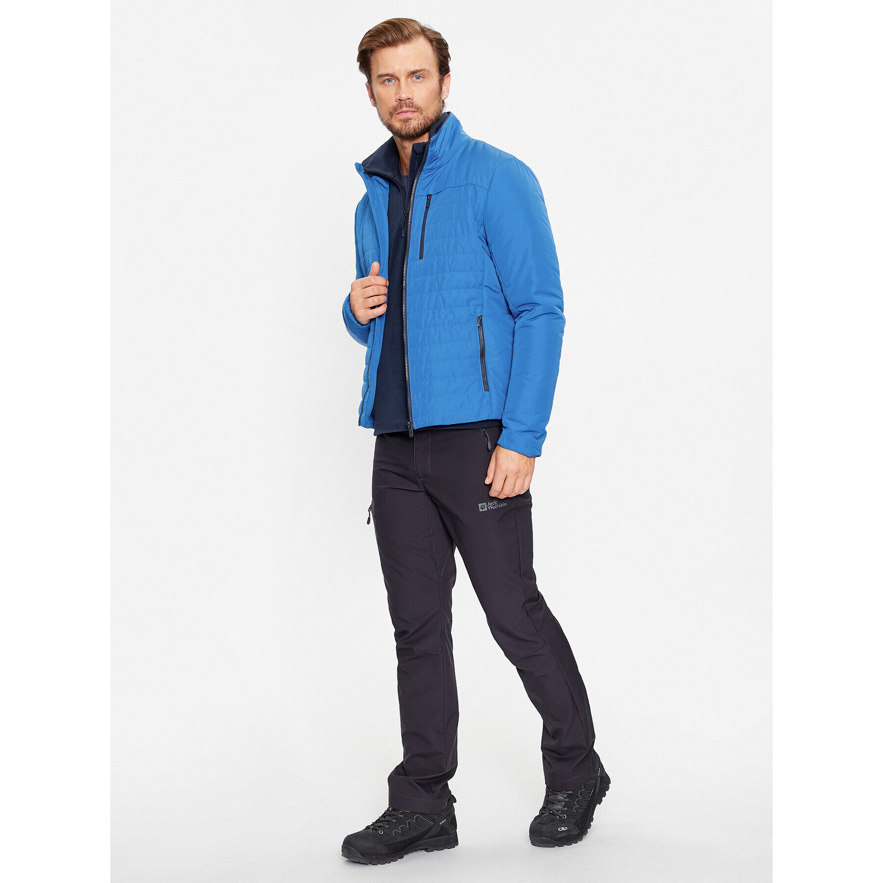 Helly Hansen Jachetă navigație Crew 30343 Albastru Regular Fit - Pled.ro