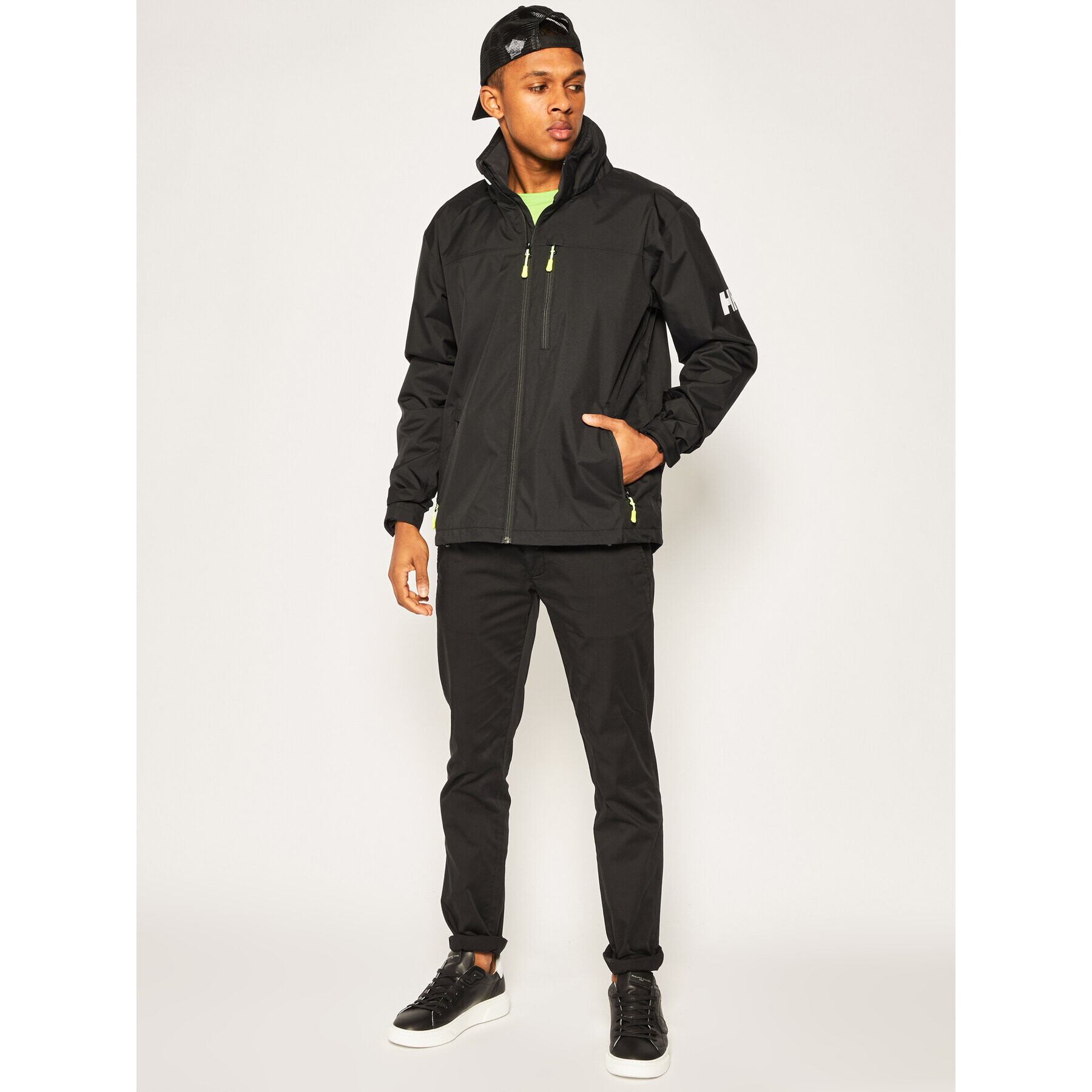 Helly Hansen Jachetă navigație Crew 33875 Negru Regular Fit - Pled.ro