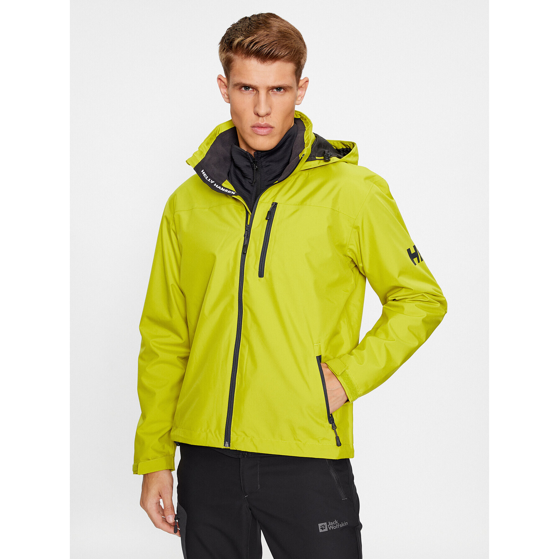 Helly Hansen Jachetă navigație Midlayer 33874 Verde Regular Fit - Pled.ro