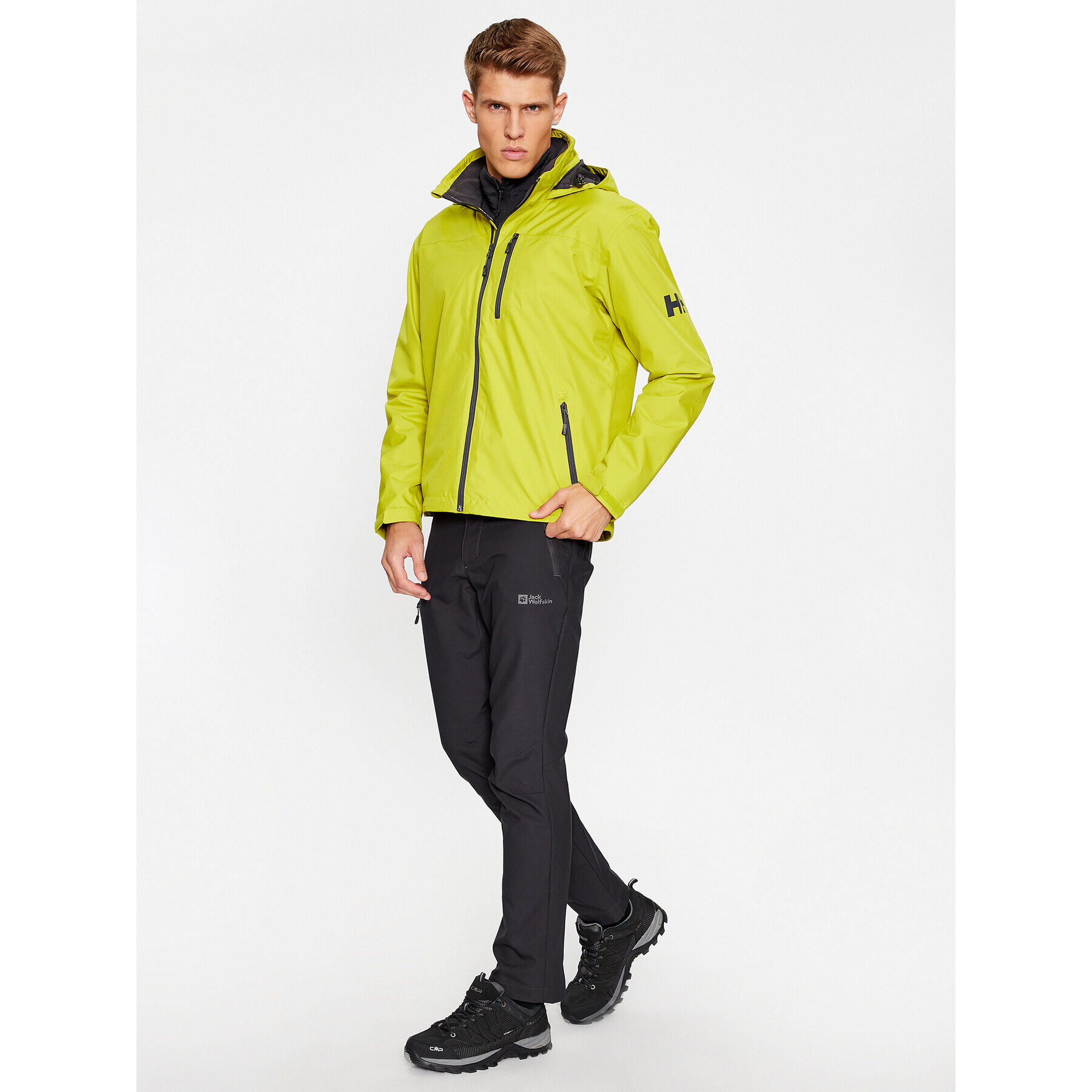 Helly Hansen Jachetă navigație Midlayer 33874 Verde Regular Fit - Pled.ro