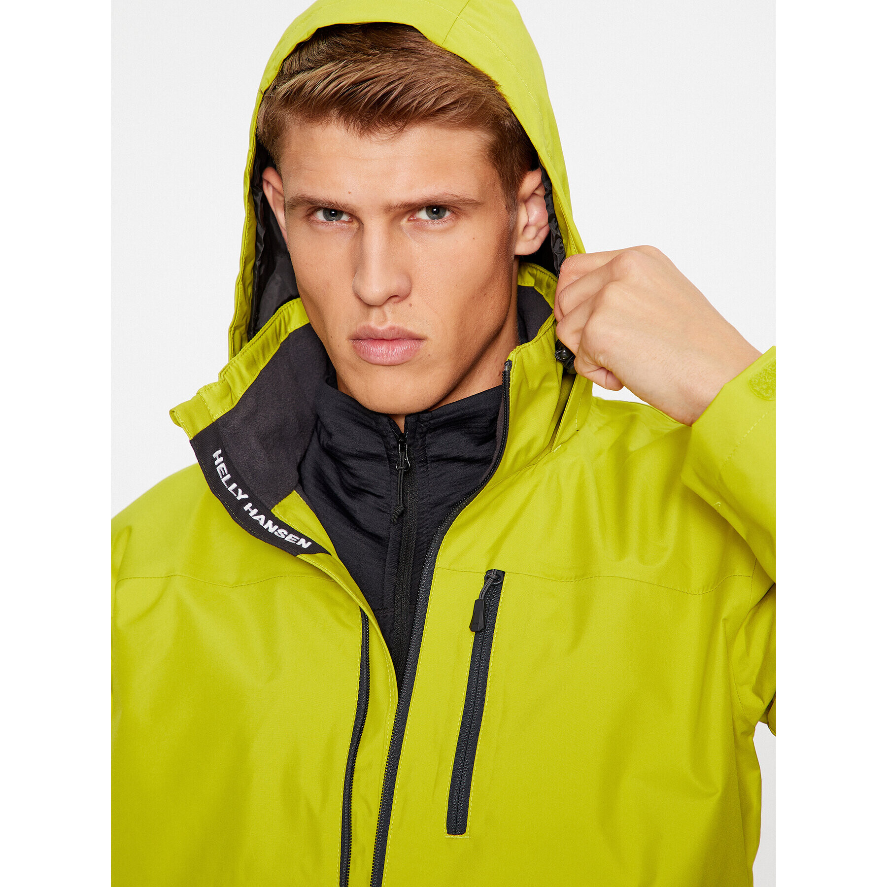 Helly Hansen Jachetă navigație Midlayer 33874 Verde Regular Fit - Pled.ro