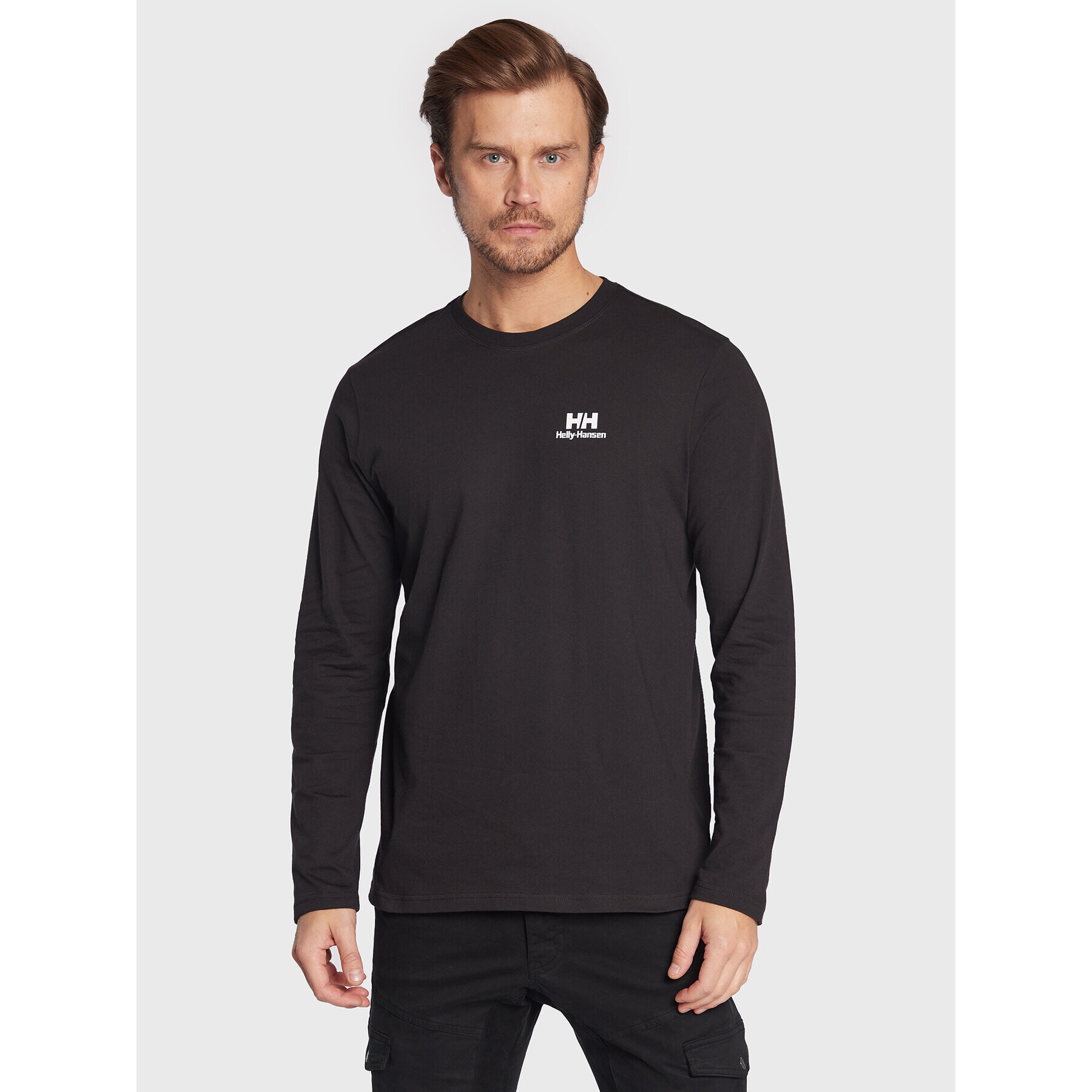 Helly Hansen Longsleeve Yu20 53465 Negru Regular Fit - Pled.ro