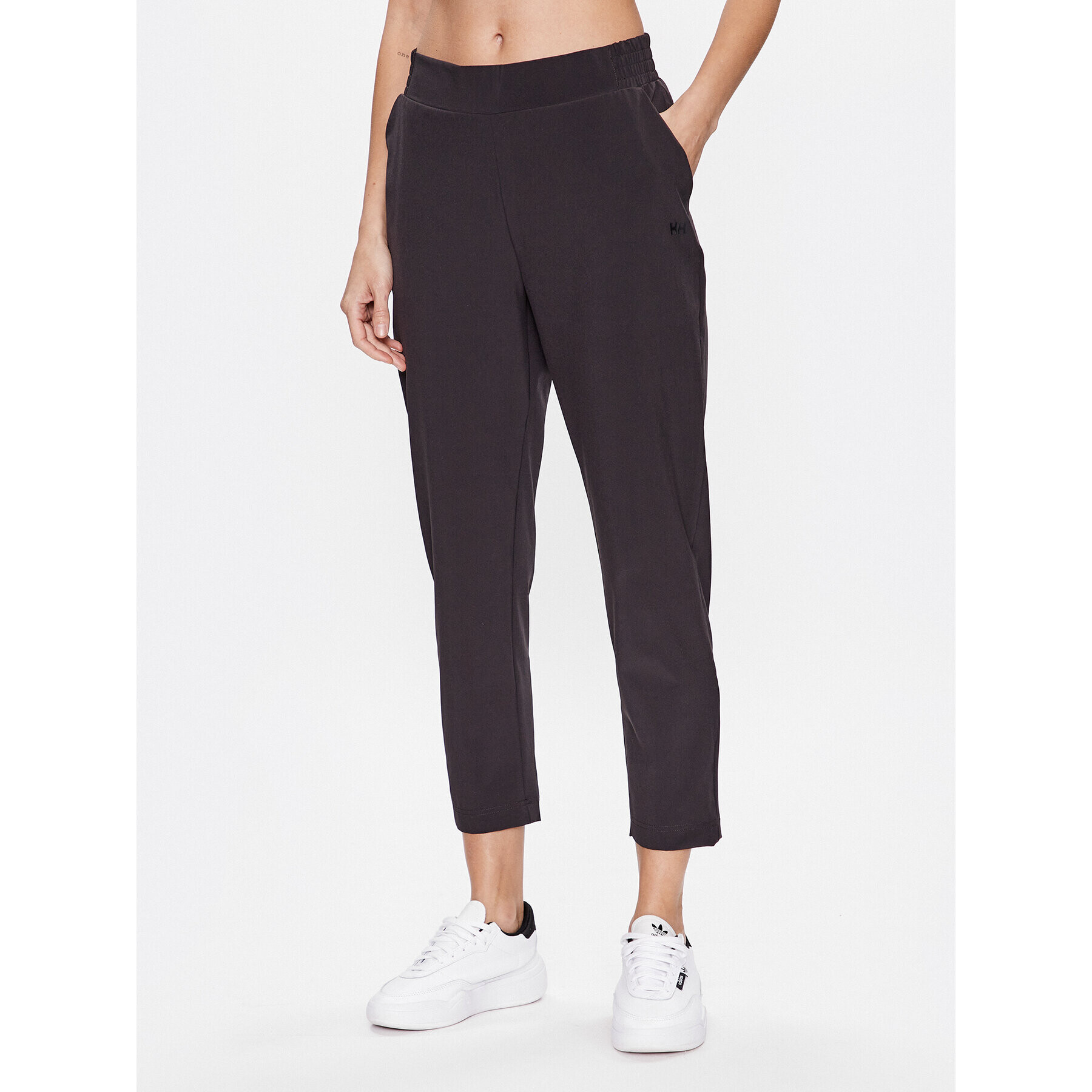 Helly Hansen Pantaloni din material Thalia 2.0 34325 Negru Regular Fit - Pled.ro