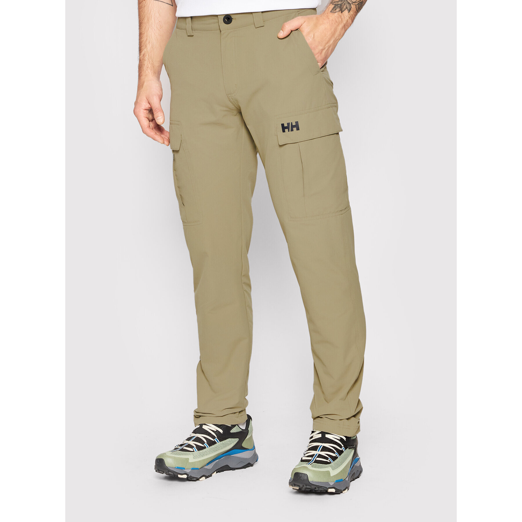 Helly Hansen Pantaloni outdoor Cargo 33996 Bej Regular Fit - Pled.ro