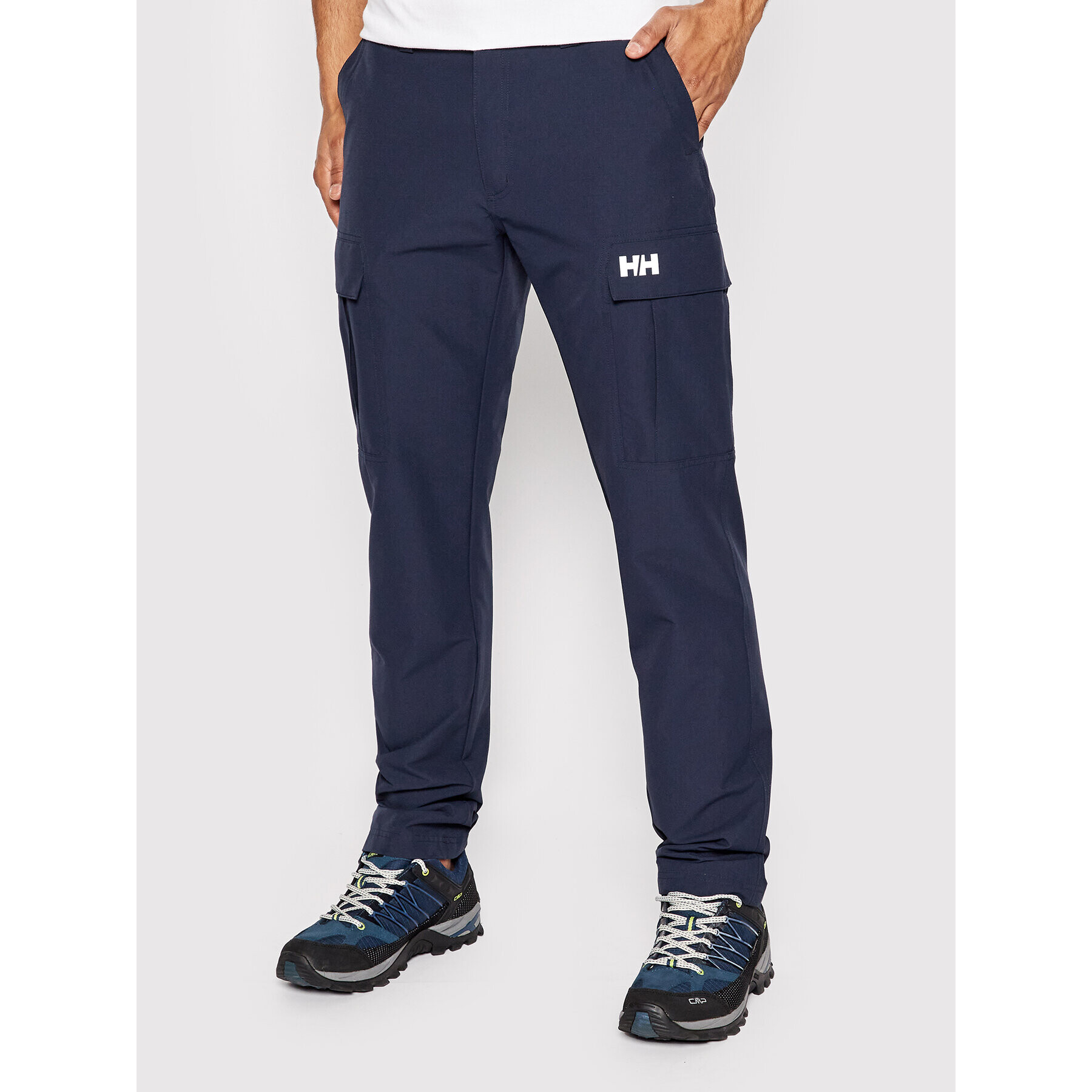 Helly Hansen Pantaloni outdoor Cargo 33996 Bleumarin Regular Fit - Pled.ro