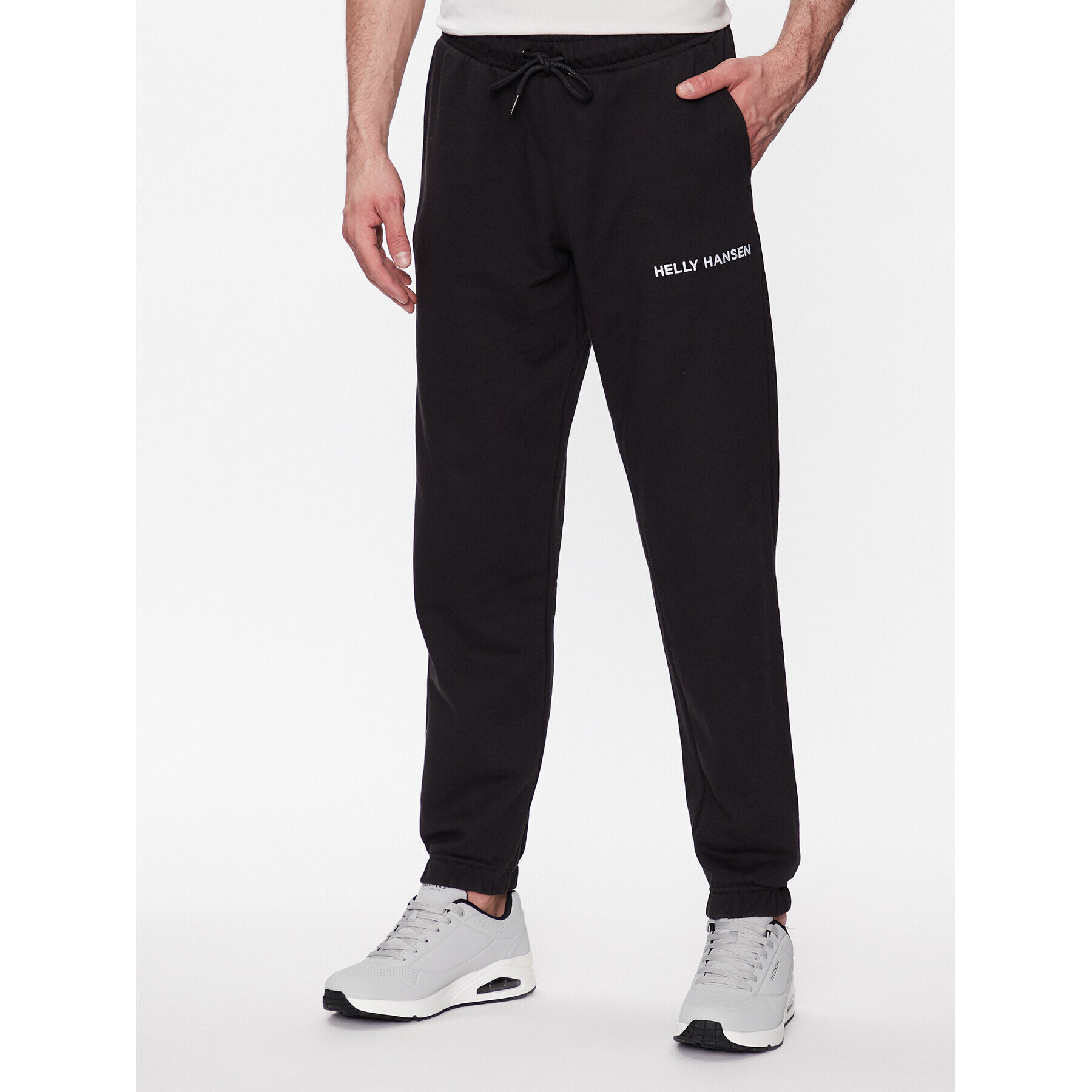 Helly Hansen Pantaloni trening Core 53926 Negru Regular Fit - Pled.ro