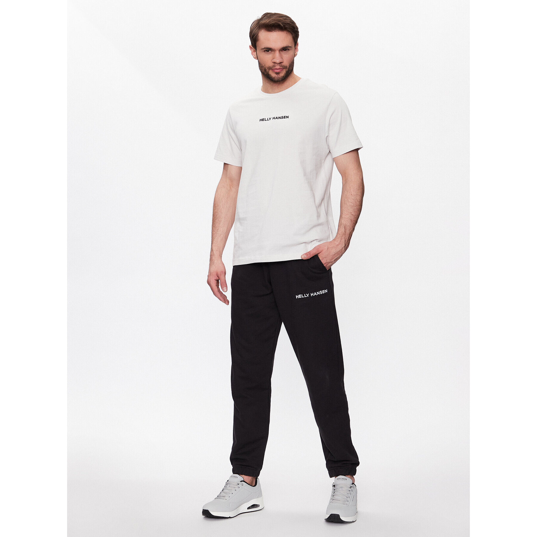 Helly Hansen Pantaloni trening Core 53926 Negru Regular Fit - Pled.ro