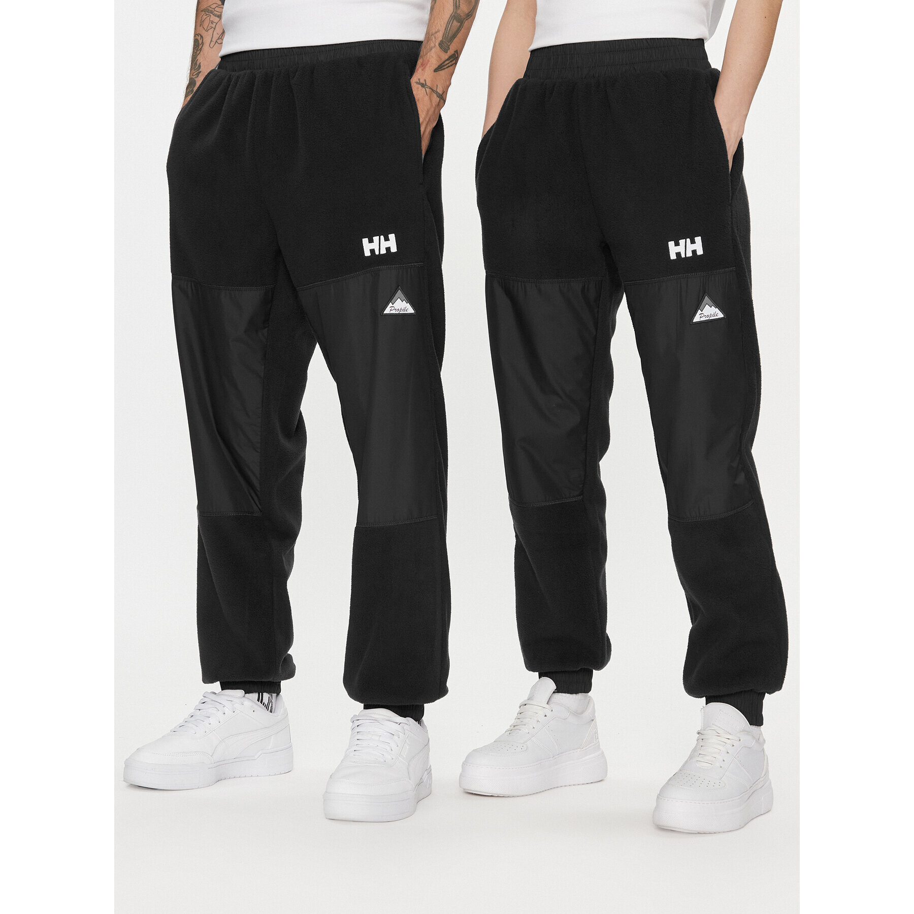 Helly Hansen Pantaloni trening Yu Fleece 54064 Negru Relaxed Fit - Pled.ro