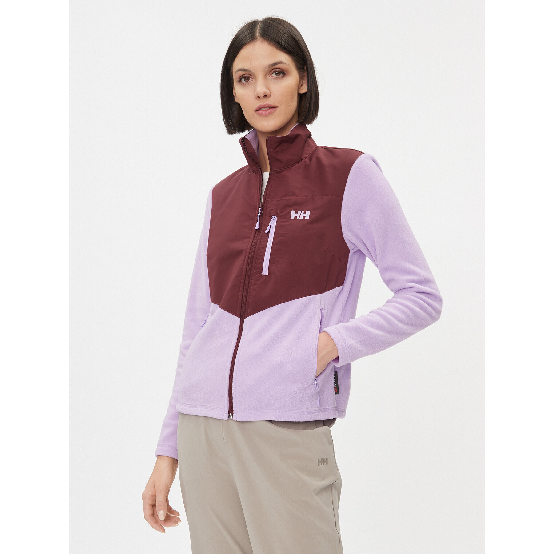 Helly Hansen Polar Daybreaker Block 49465 Violet Regular Fit - Pled.ro