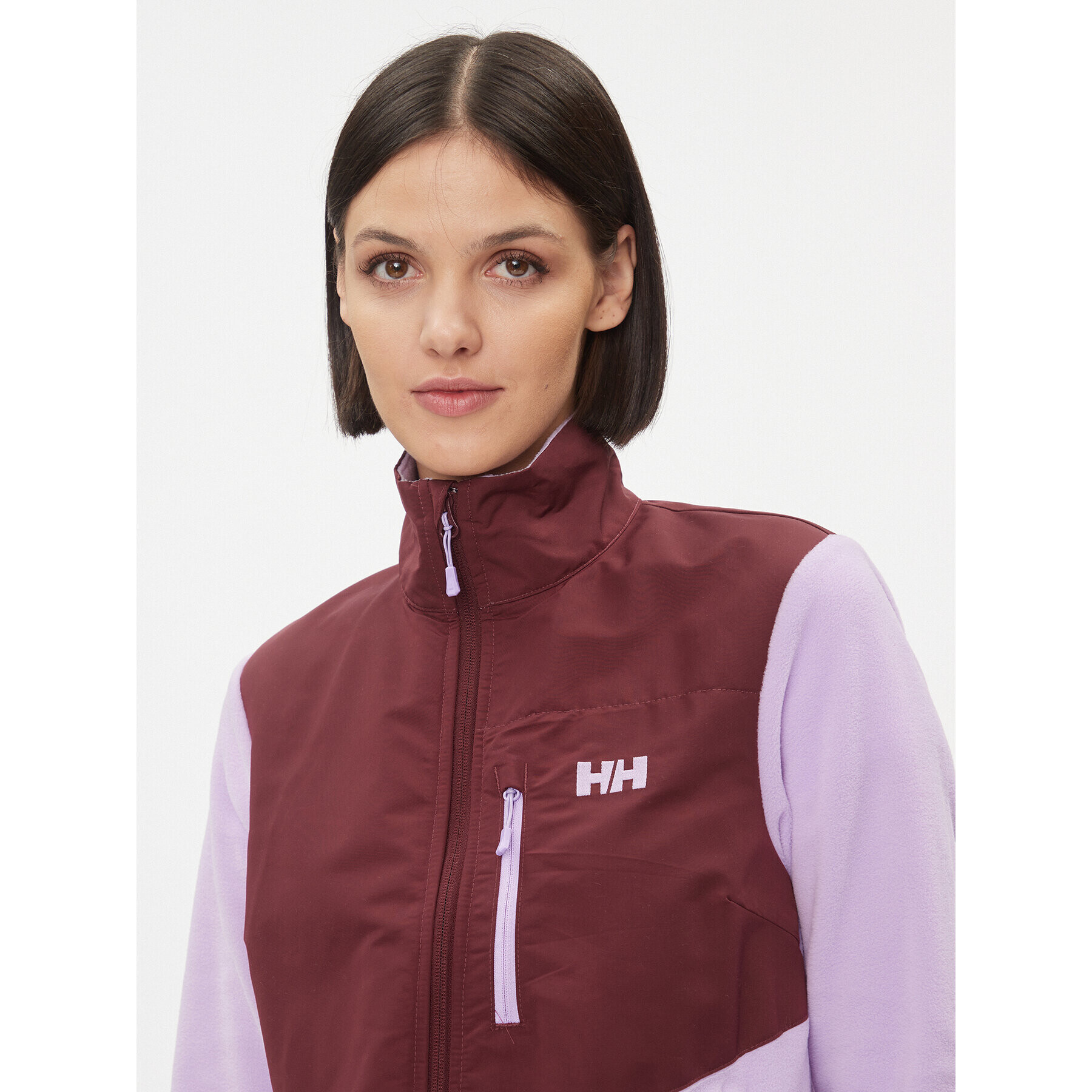 Helly Hansen Polar Daybreaker Block 49465 Violet Regular Fit - Pled.ro