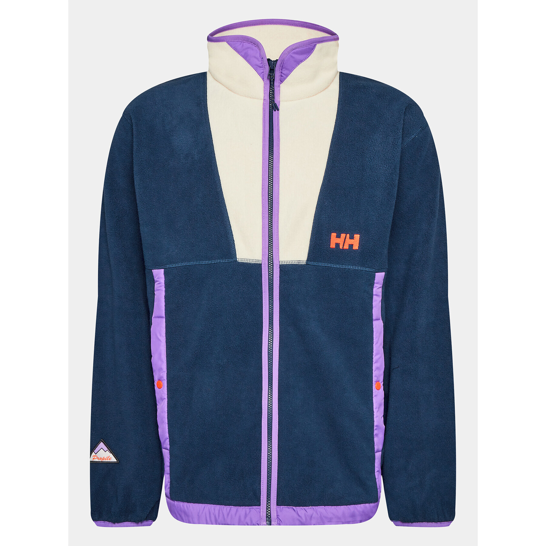 Helly Hansen Polar Unisex Yu Fleece 54018 Bleumarin Relaxed Fit - Pled.ro