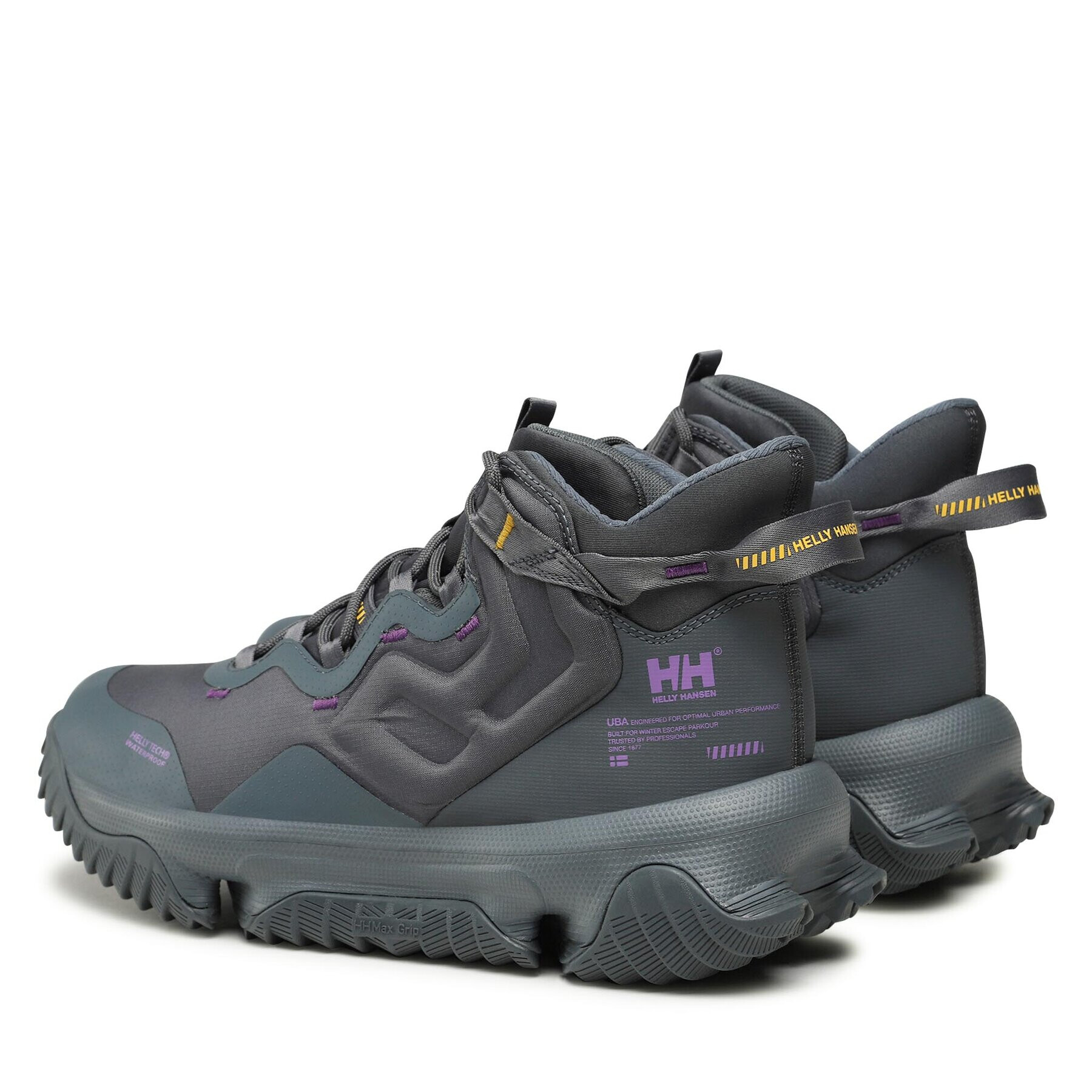 Helly Hansen Sneakers Uba Curbstep Mid 11823_609 Gri - Pled.ro