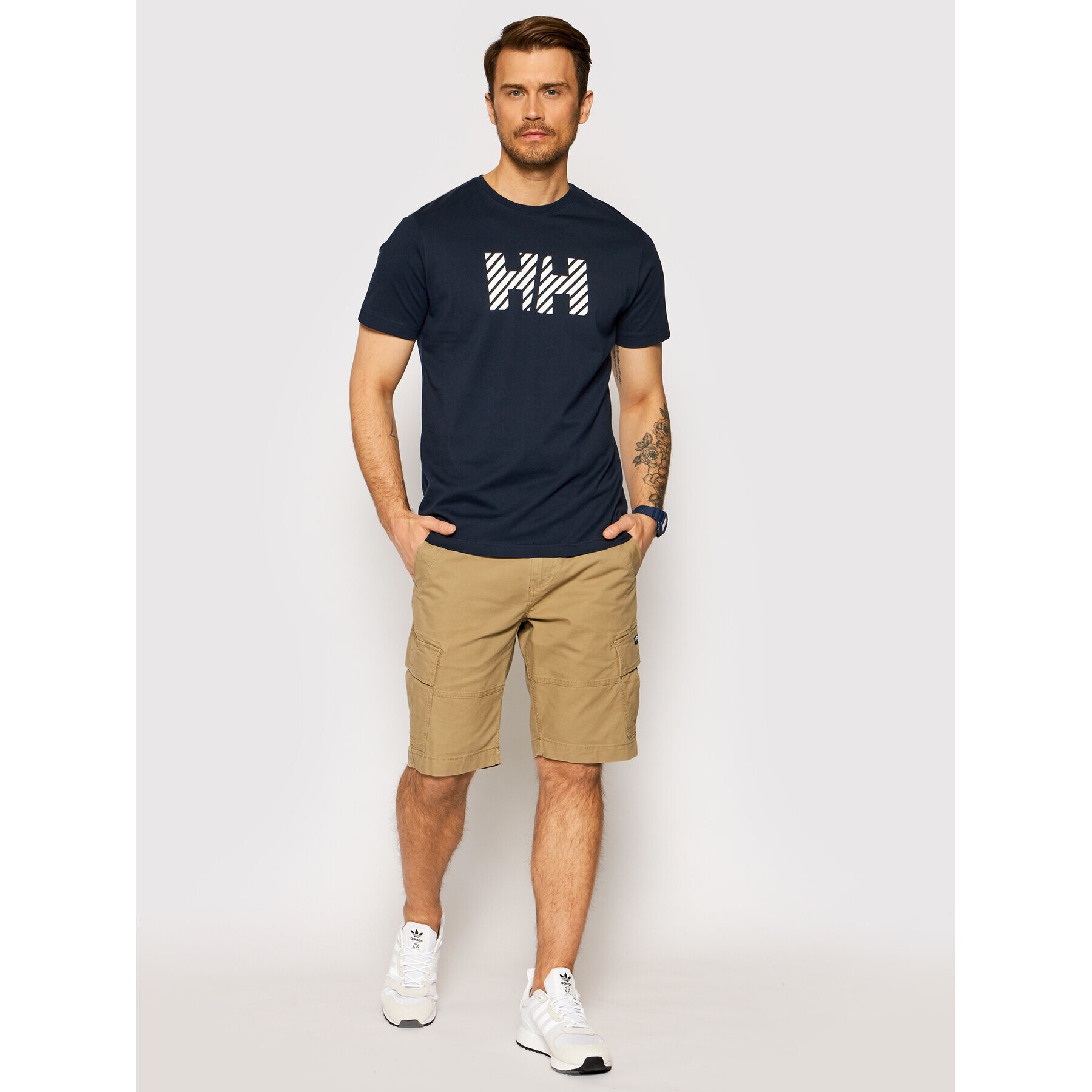 Helly Hansen Tricou Active 53428 Bleumarin Regular Fit - Pled.ro