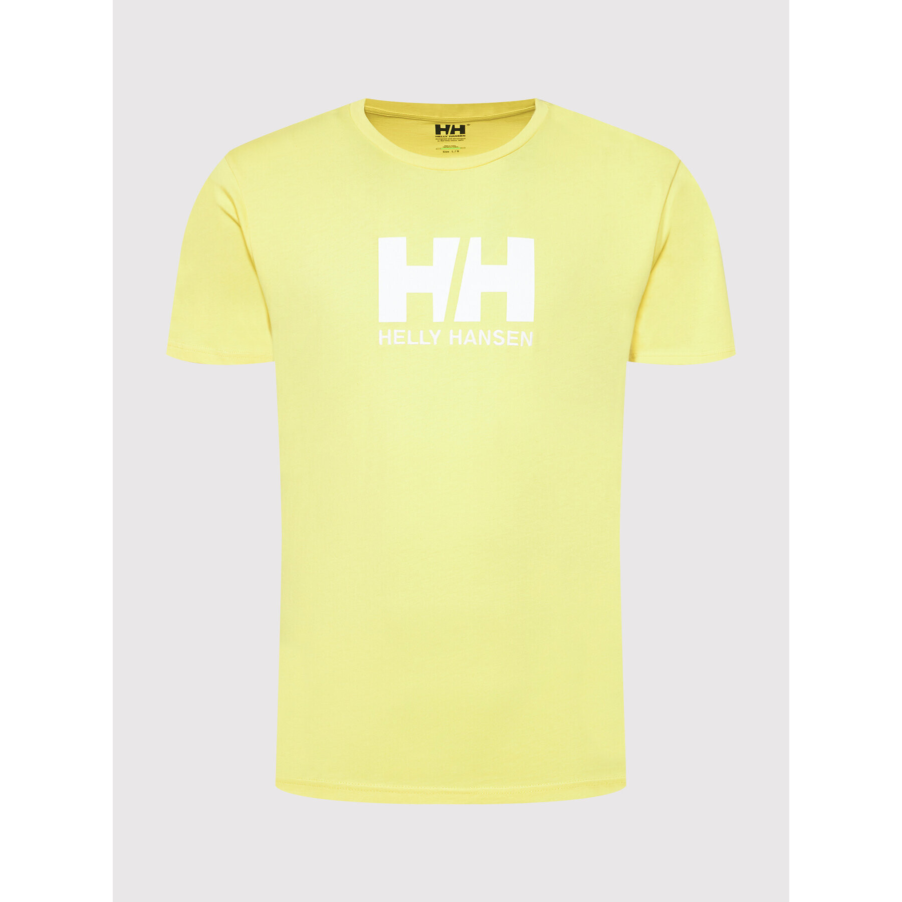 Helly Hansen Tricou Logo 33979 Galben Regular Fit - Pled.ro