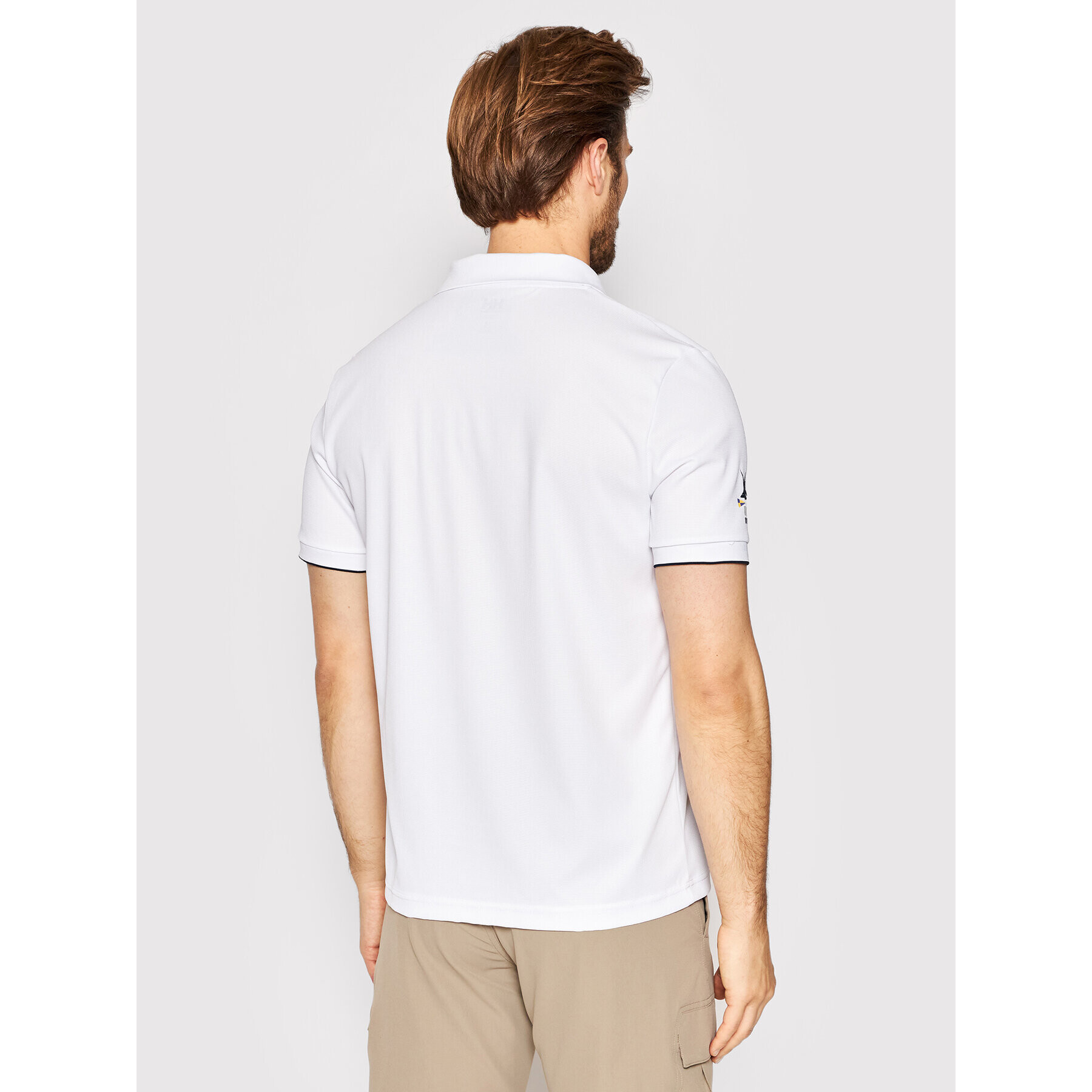 Helly Hansen Tricou polo Ocean 34207 Alb Regular Fit - Pled.ro