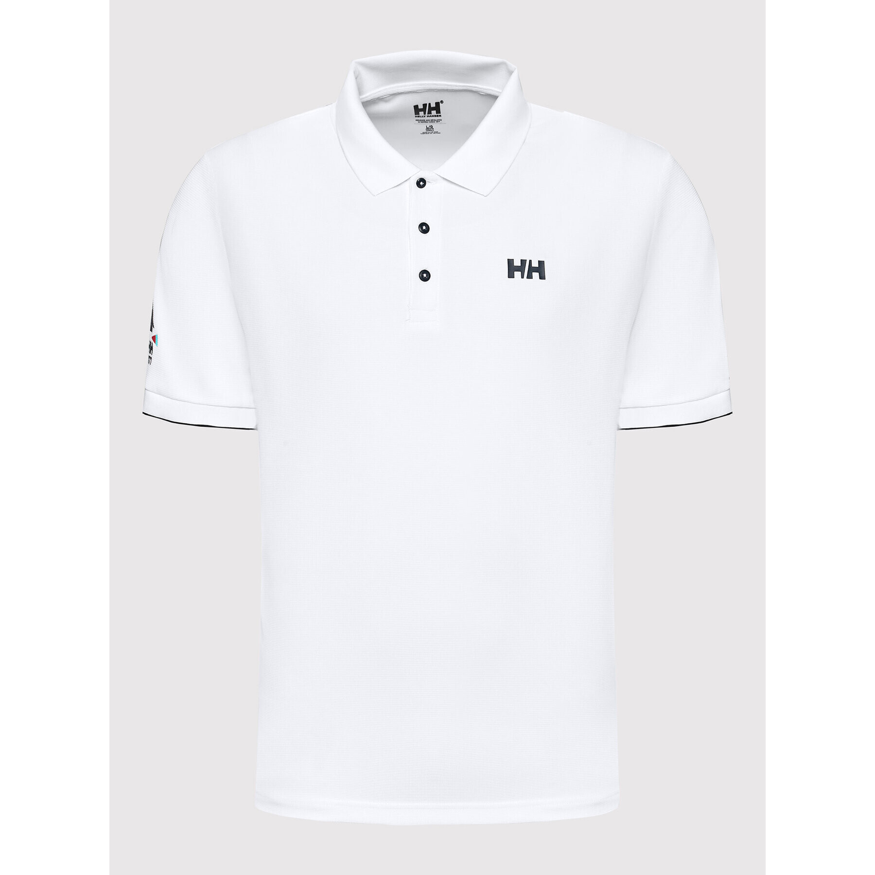 Helly Hansen Tricou polo Ocean 34207 Alb Regular Fit - Pled.ro