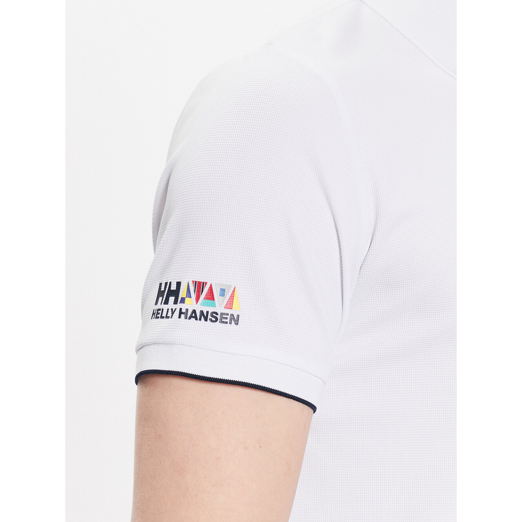 Helly Hansen Tricou polo Ocean 34207 Alb Regular Fit - Pled.ro