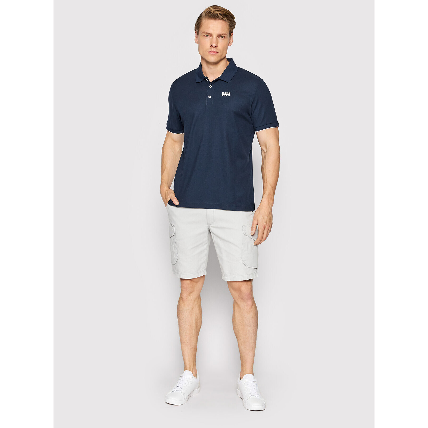 Helly Hansen Tricou polo Ocean 34207 Bleumarin Regular Fit - Pled.ro