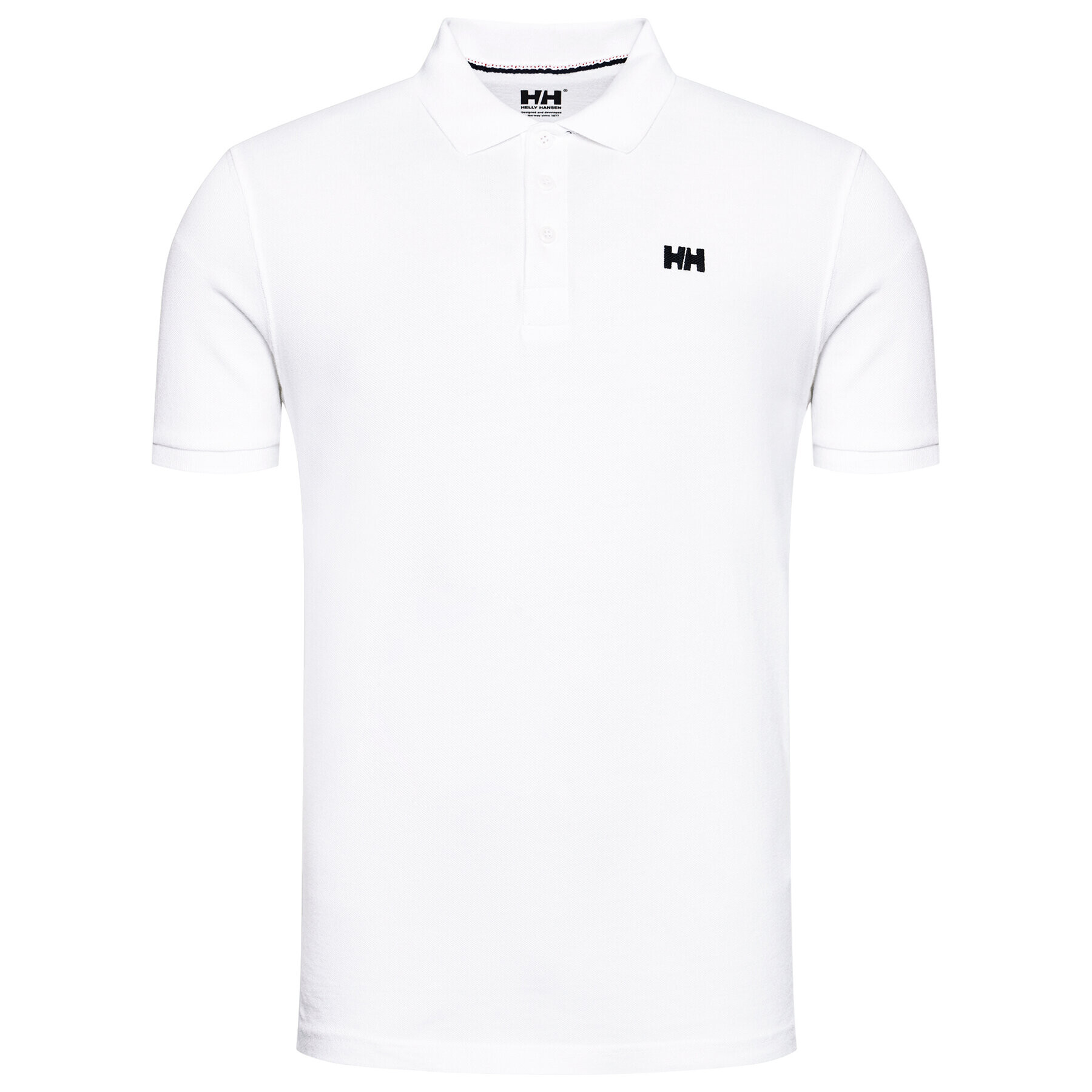 Helly Hansen Tricou polo Transat 33980 Alb Regular Fit - Pled.ro