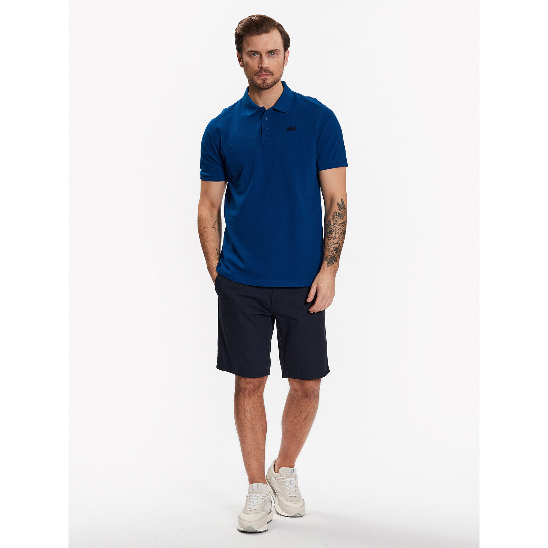 Helly Hansen Tricou polo Transat 33980 Albastru Regular Fit - Pled.ro