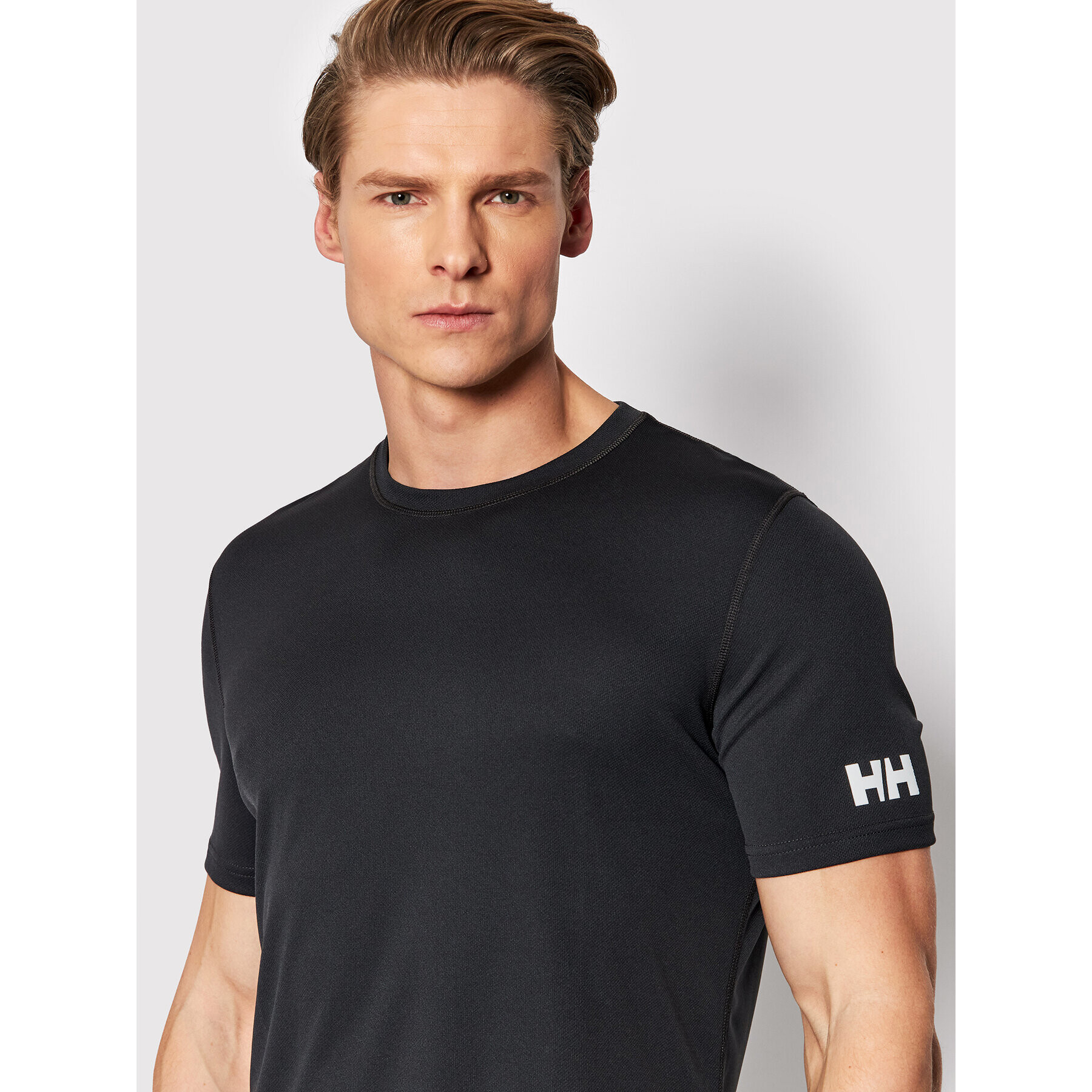 Helly Hansen Tricou tehnic Active Tech 48363 Gri Regular Fit - Pled.ro