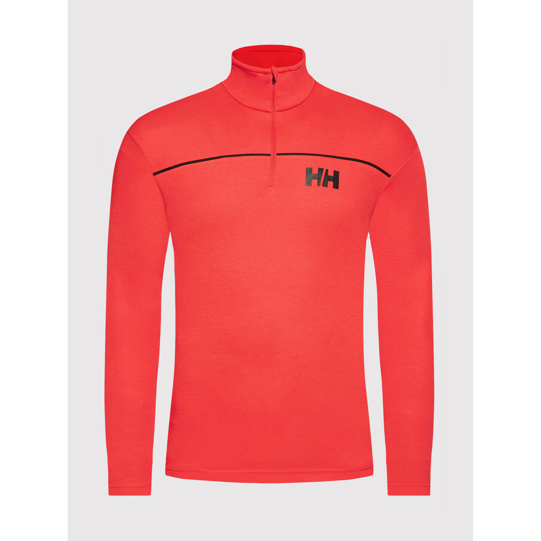 Helly Hansen Tricou tehnic Demi-Fermeture 30208 Roșu Regular Fit - Pled.ro