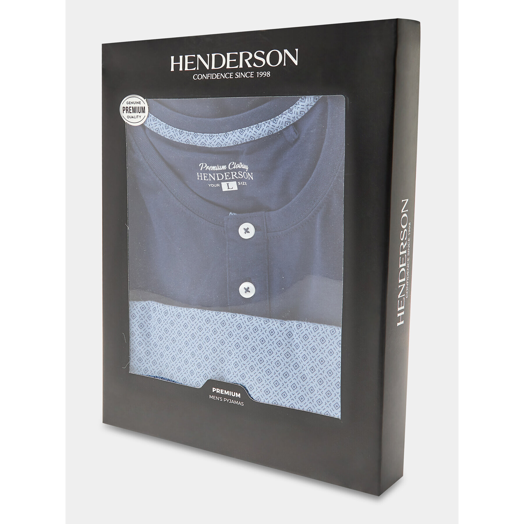 Henderson Pijama 40665 Bleumarin Regular Fit - Pled.ro