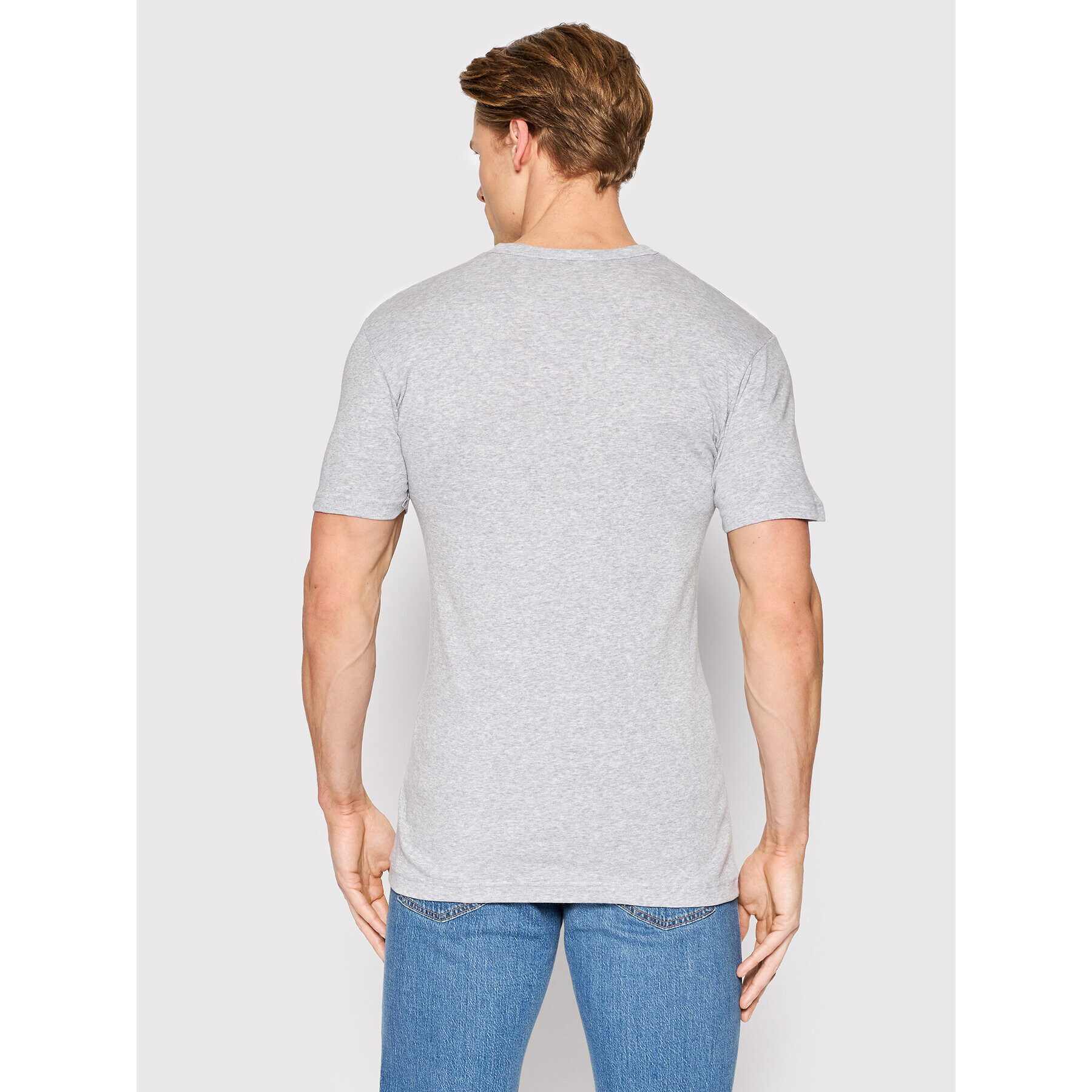 Henderson Tricou 1495 Gri Regular Fit - Pled.ro