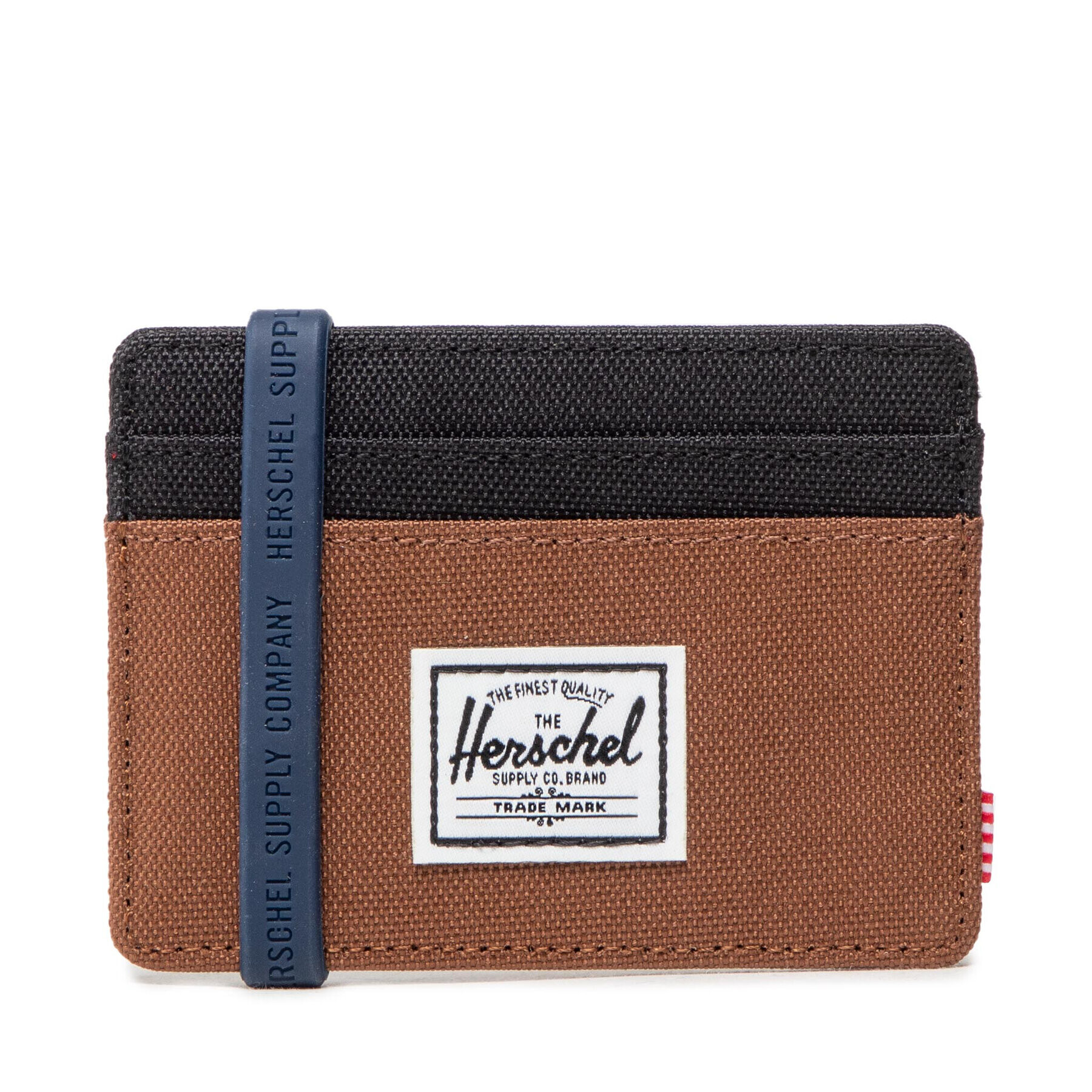 Herschel Etui pentru carduri Charlie+ 10360-05668 Maro - Pled.ro