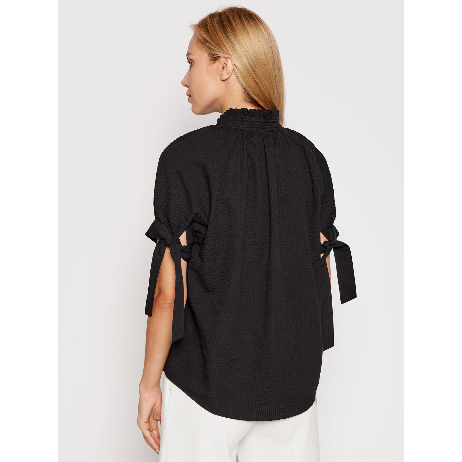 Herskind Bluză Gajol 4040609 Negru Loose Fit - Pled.ro