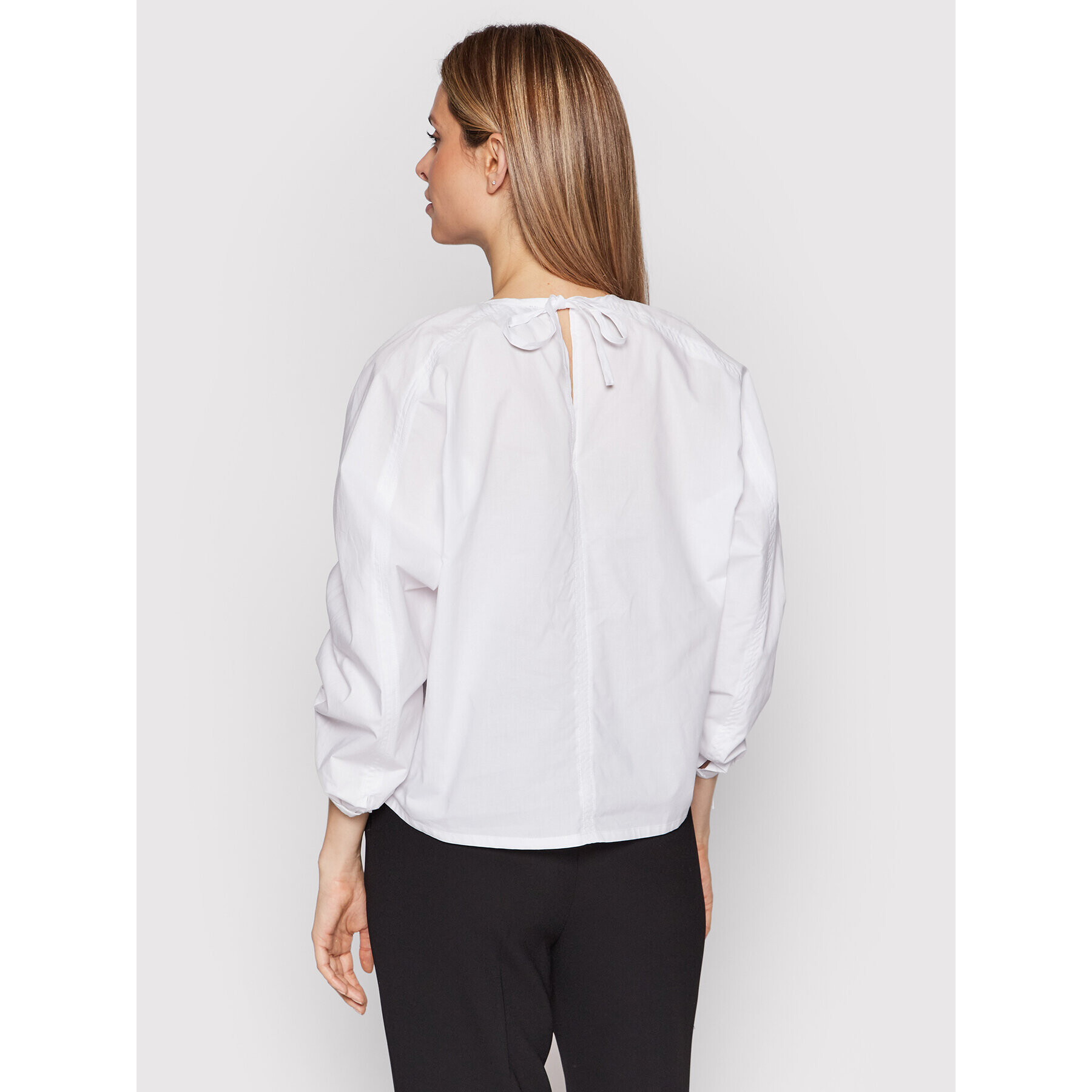 Herskind Cămașă Pandora 4412610 Alb Relaxed Fit - Pled.ro