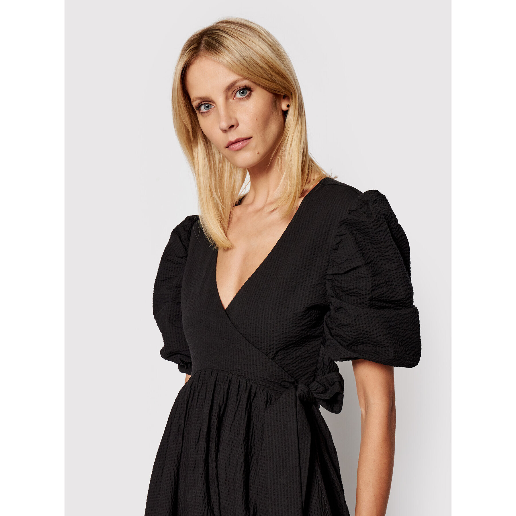 Herskind Rochie de zi Lola 4012609 Negru Relaxed Fit - Pled.ro