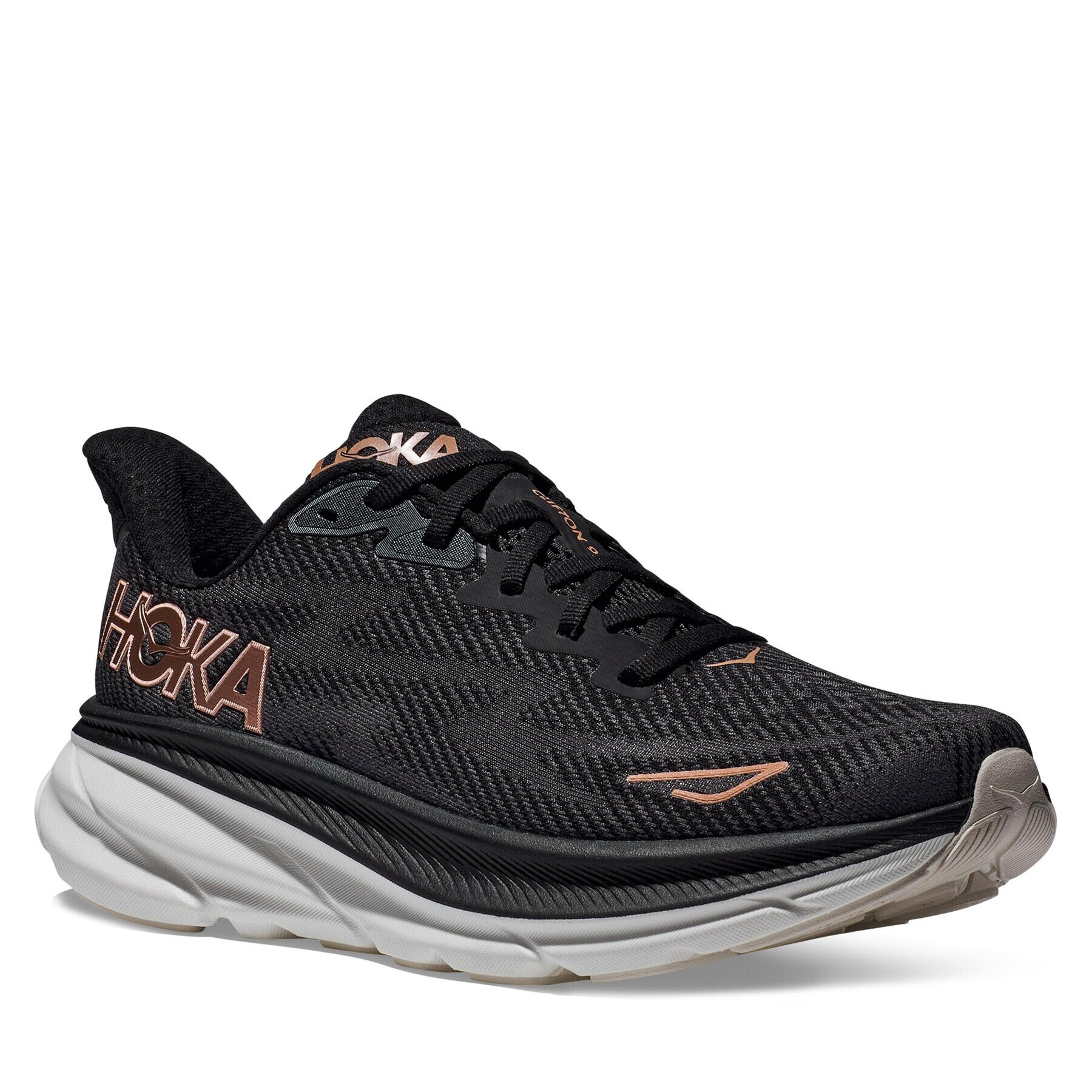 Hoka Pantofi Clifton 9 Wide 1132211 Negru - Pled.ro