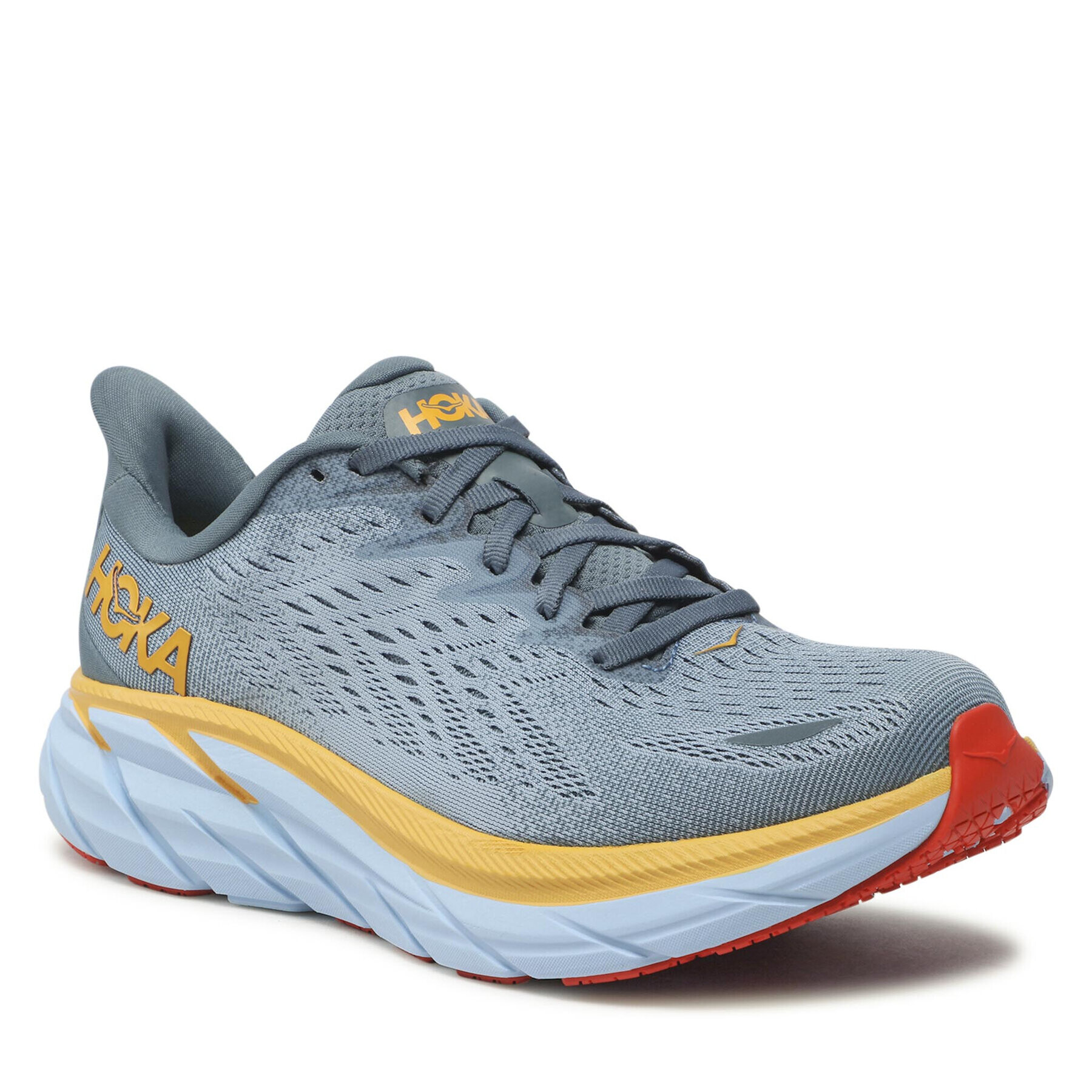 Hoka Pantofi M Clifton 8 Wide 1121374 Albastru - Pled.ro