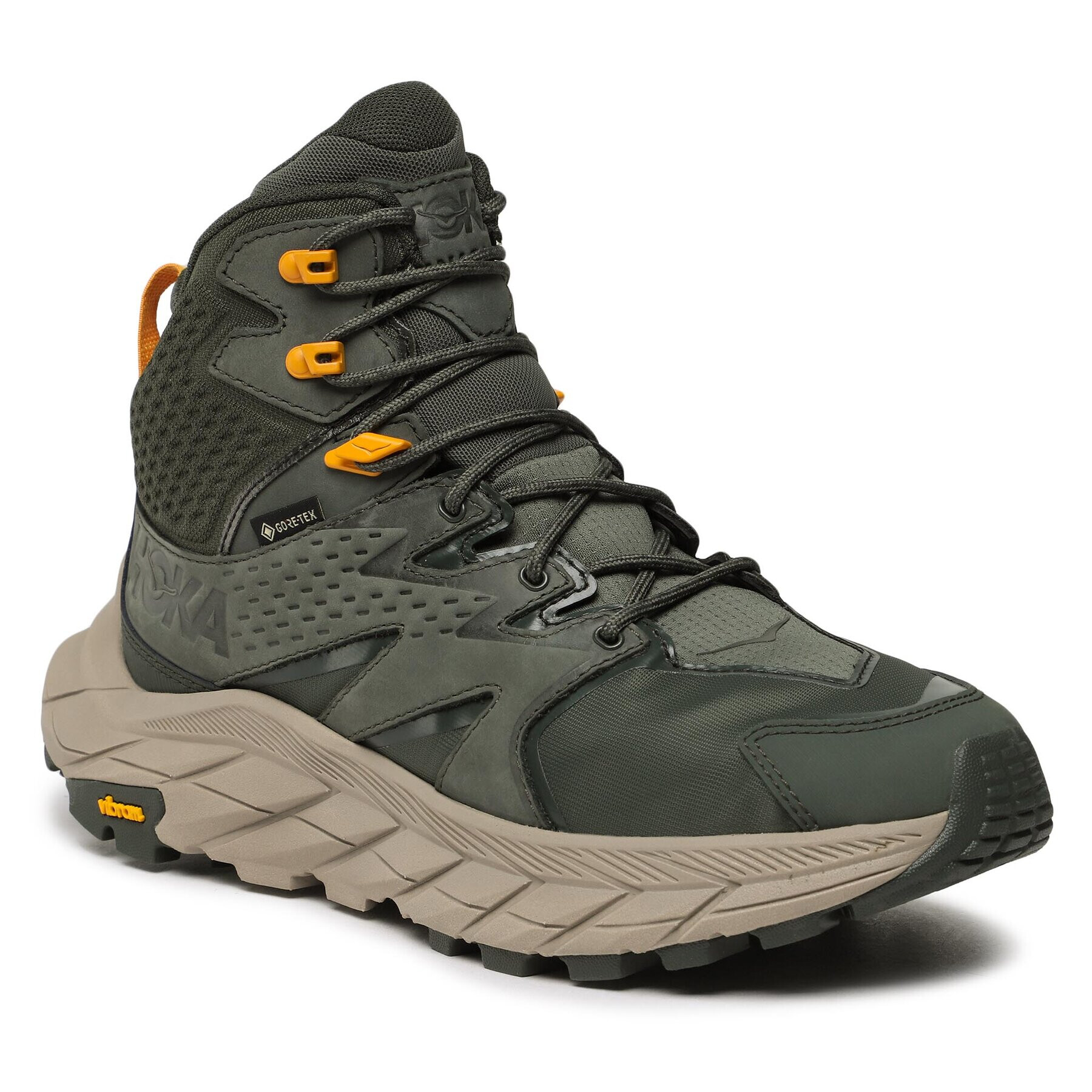 Hoka Trekkings M Anacapa Mid Gtx GORE-TEX 1122018 Verde - Pled.ro