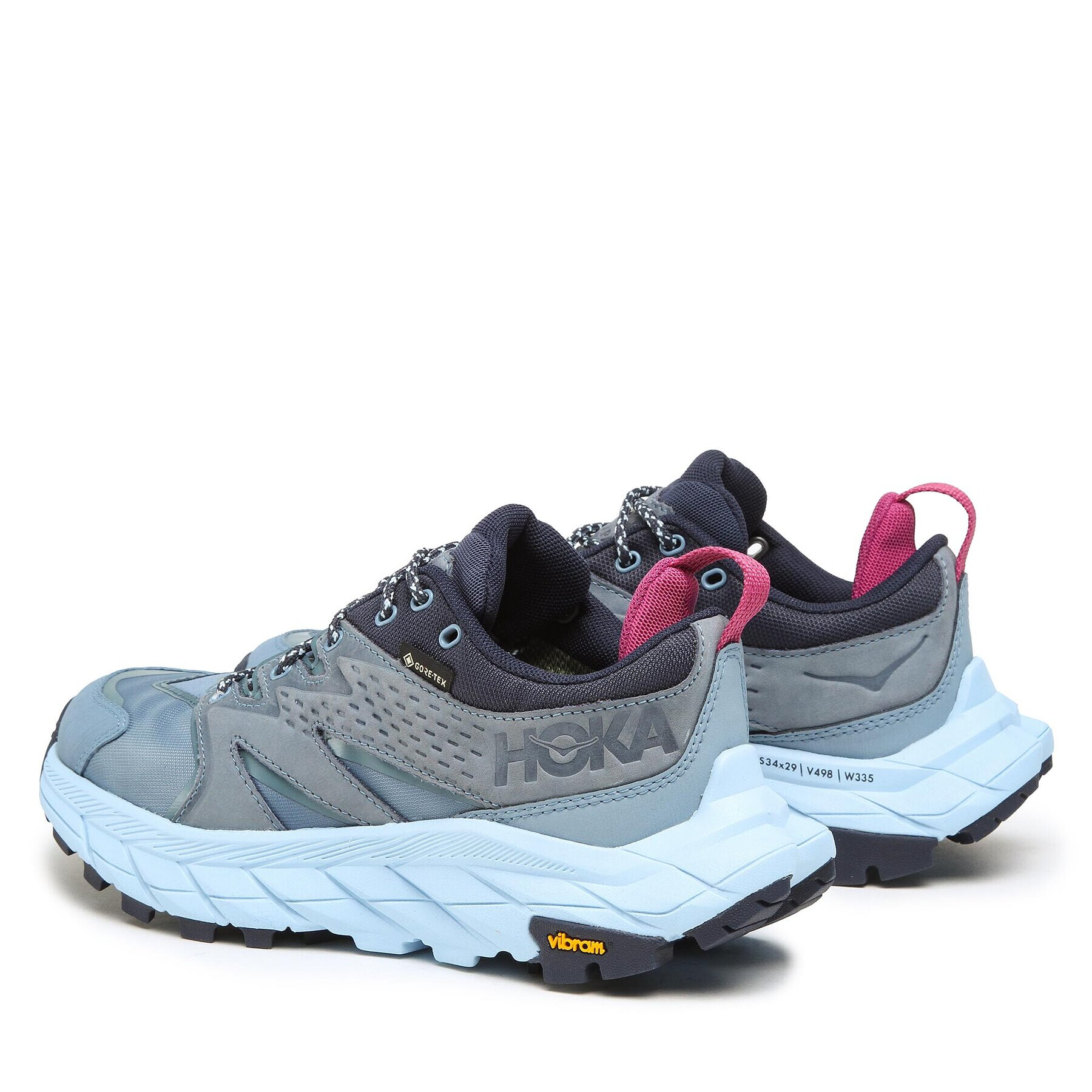 Hoka Trekkings W Anacapa Low Gtx GORE-TEX 1119373 Albastru - Pled.ro