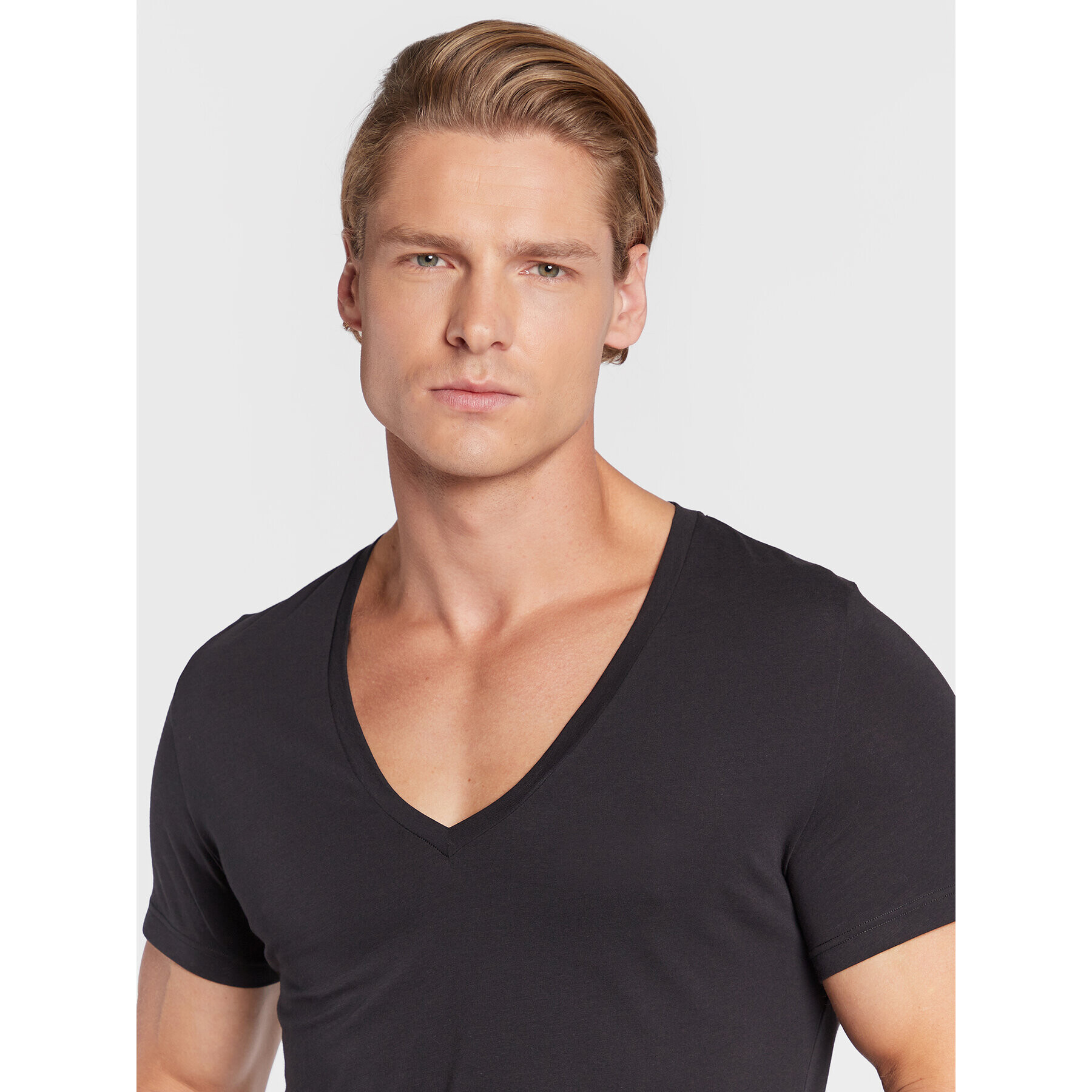 HOM Maieu Supreme 401331 Negru Regular Fit - Pled.ro